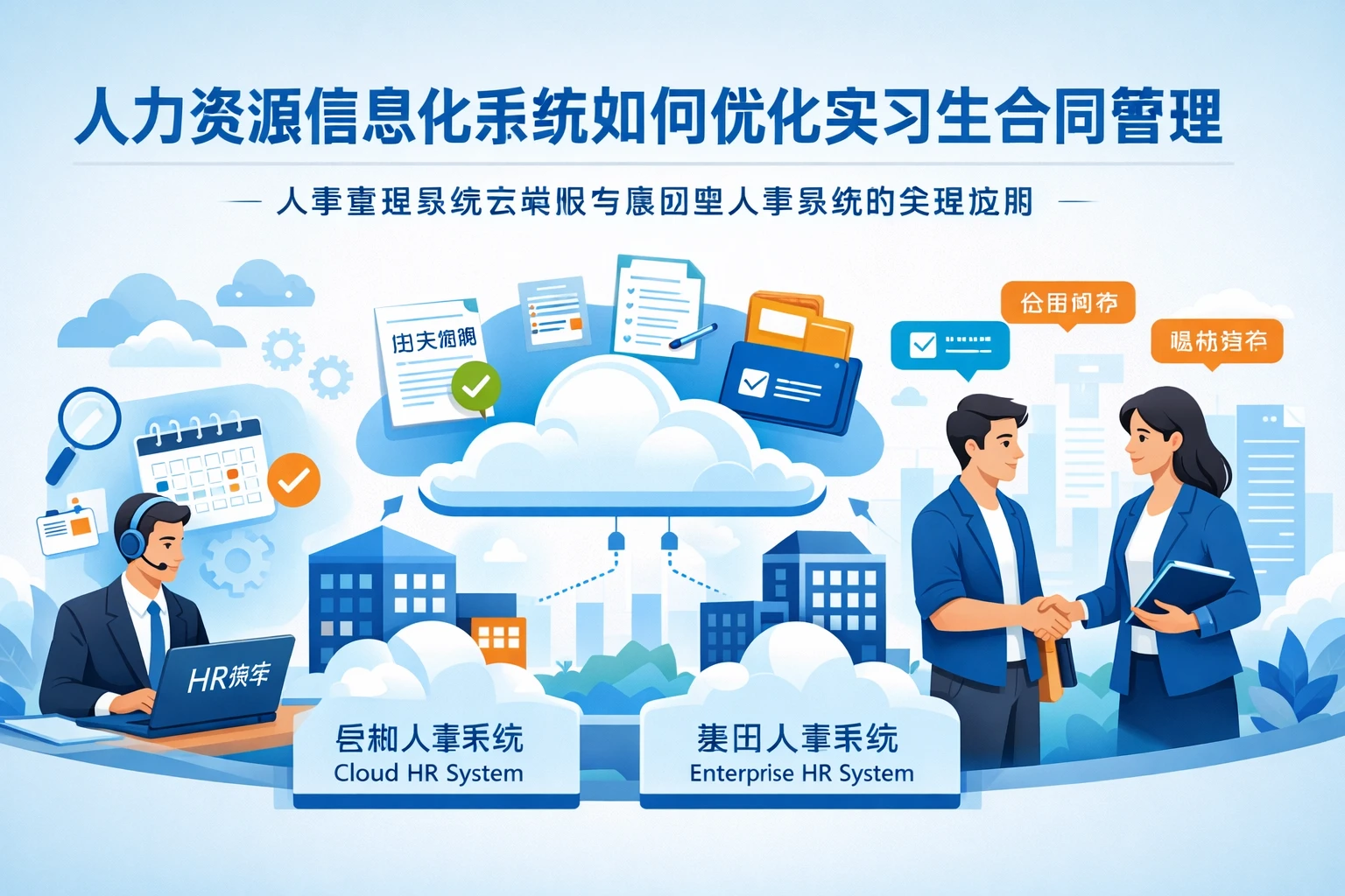 人力资源信息化系统如何优化实习生合同管理——人事管理系统云端版与集团型人事系统的实践应用