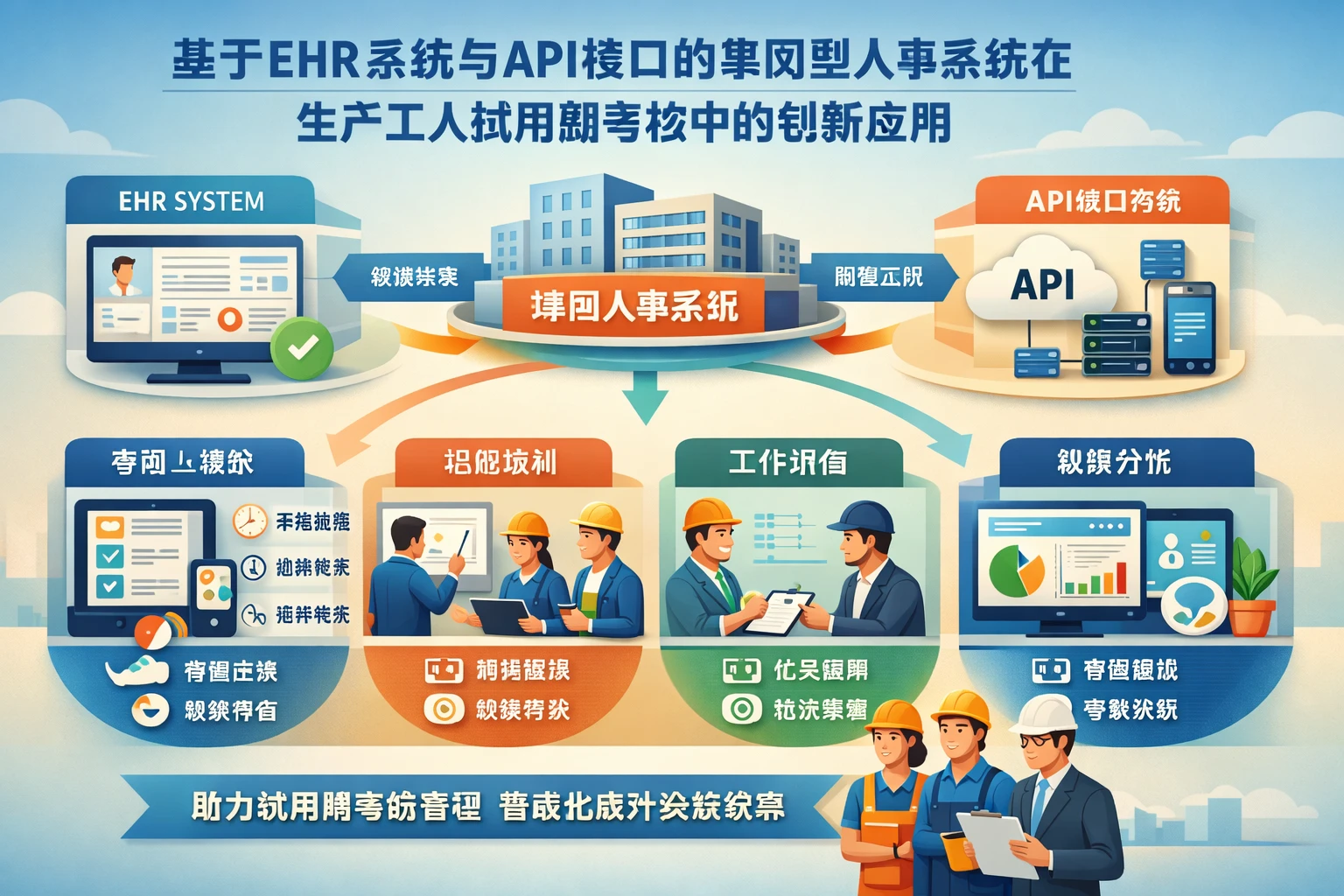 基于EHR系统与API接口的集团型人事系统在生产工人试用期考核中的创新应用