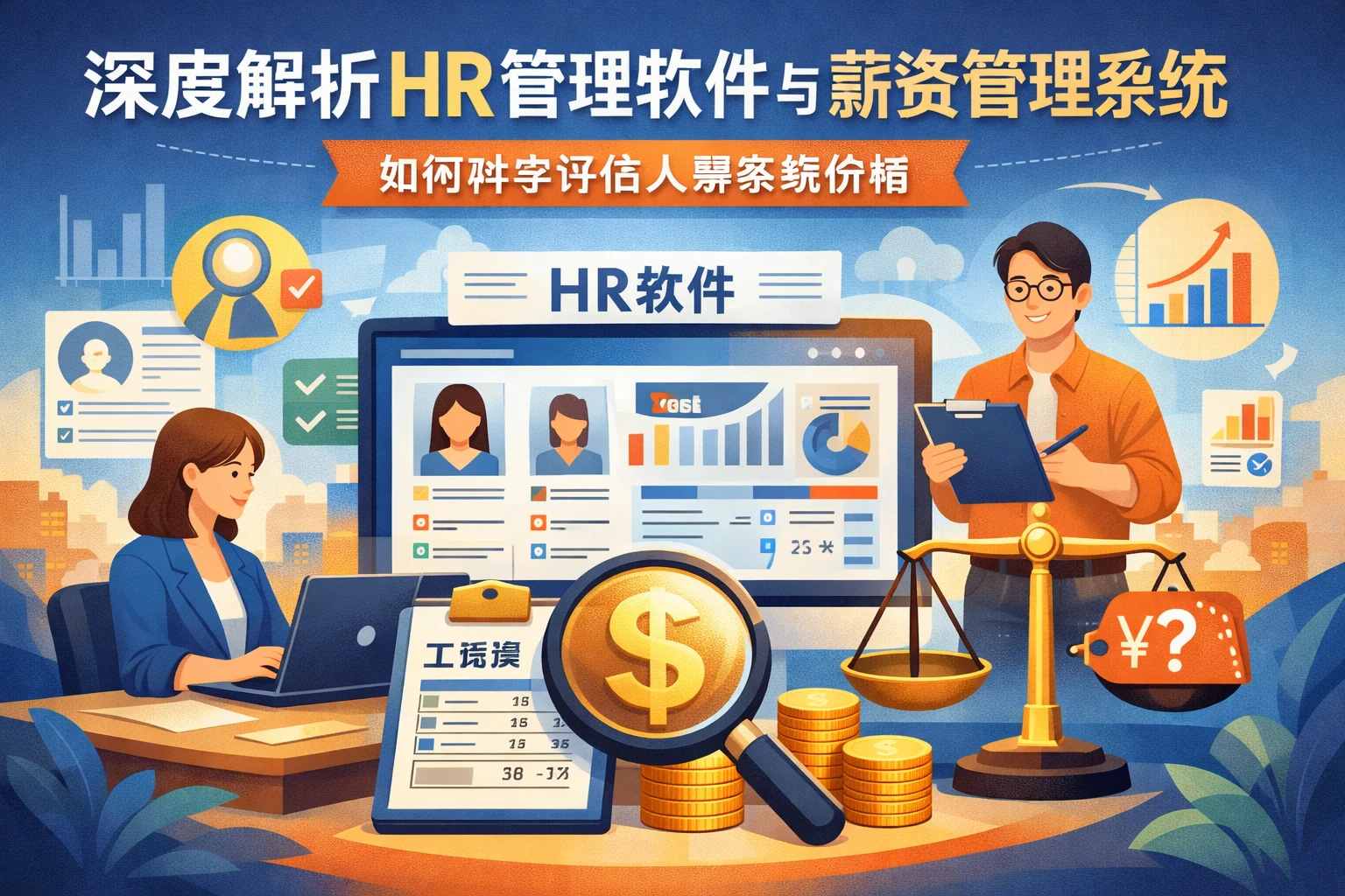 深度解析HR管理软件与薪资管理系统：如何科学评估人事系统价格