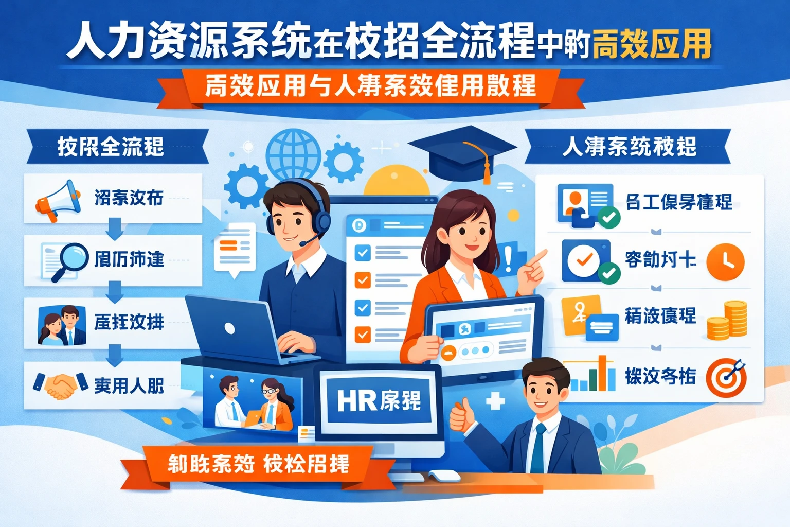 人力资源系统在校招全流程中的高效应用与人事系统使用教程