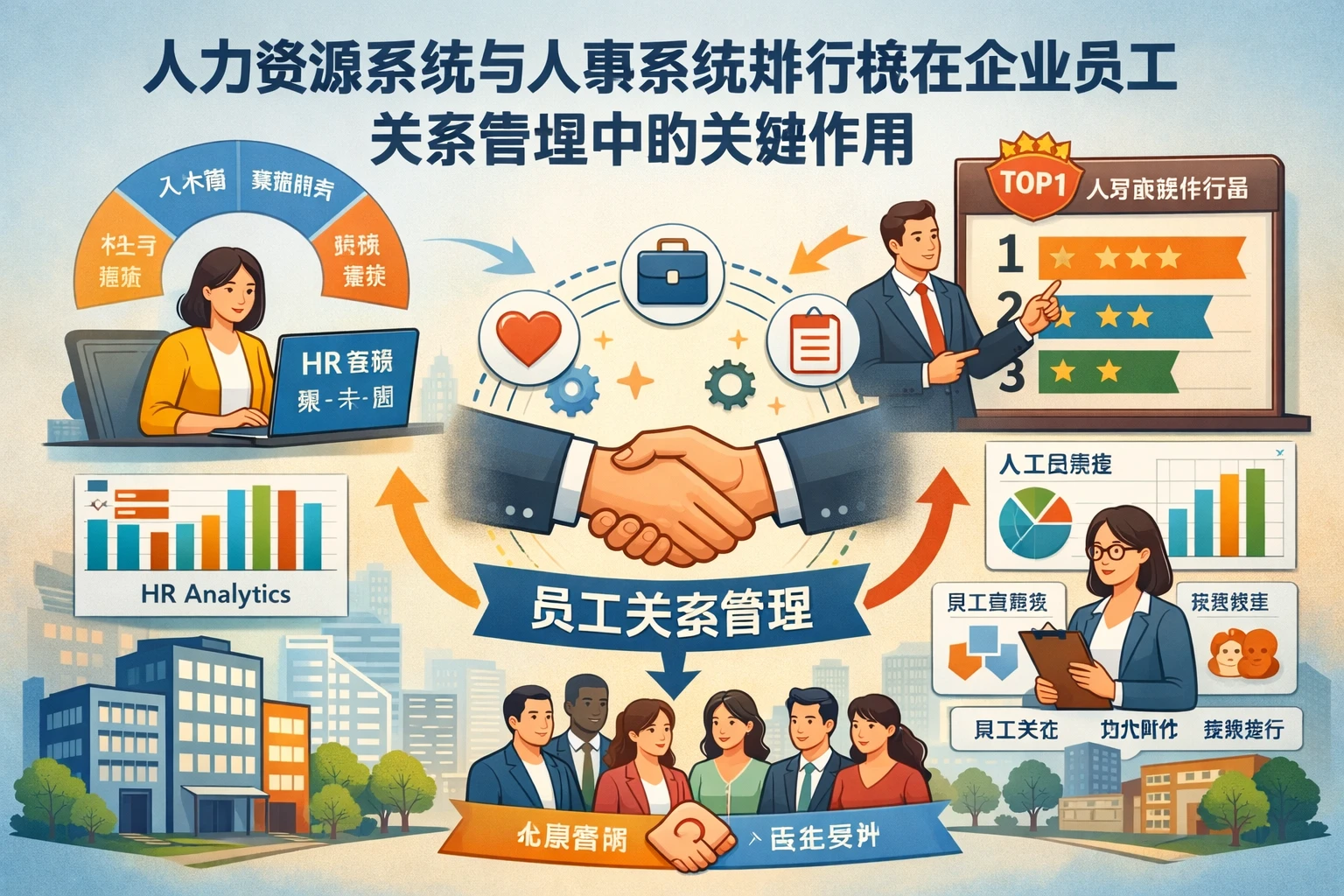 人力资源系统与人事系统排行榜在企业员工关系管理中的关键作用