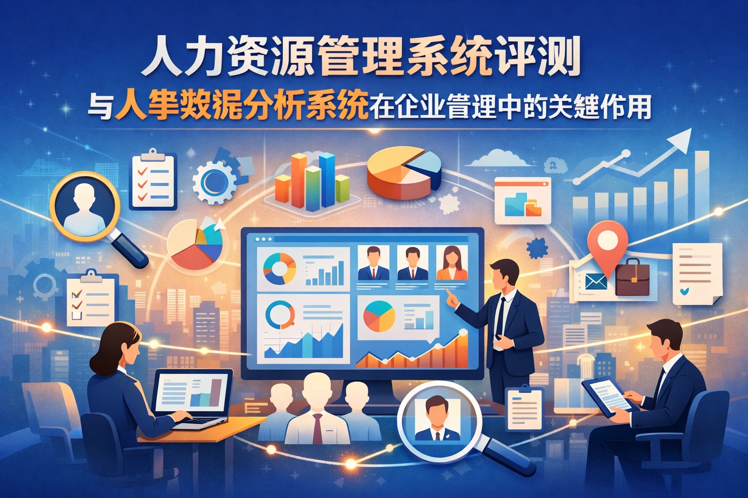人力资源管理系统评测与人事数据分析系统在企业管理中的关键作用