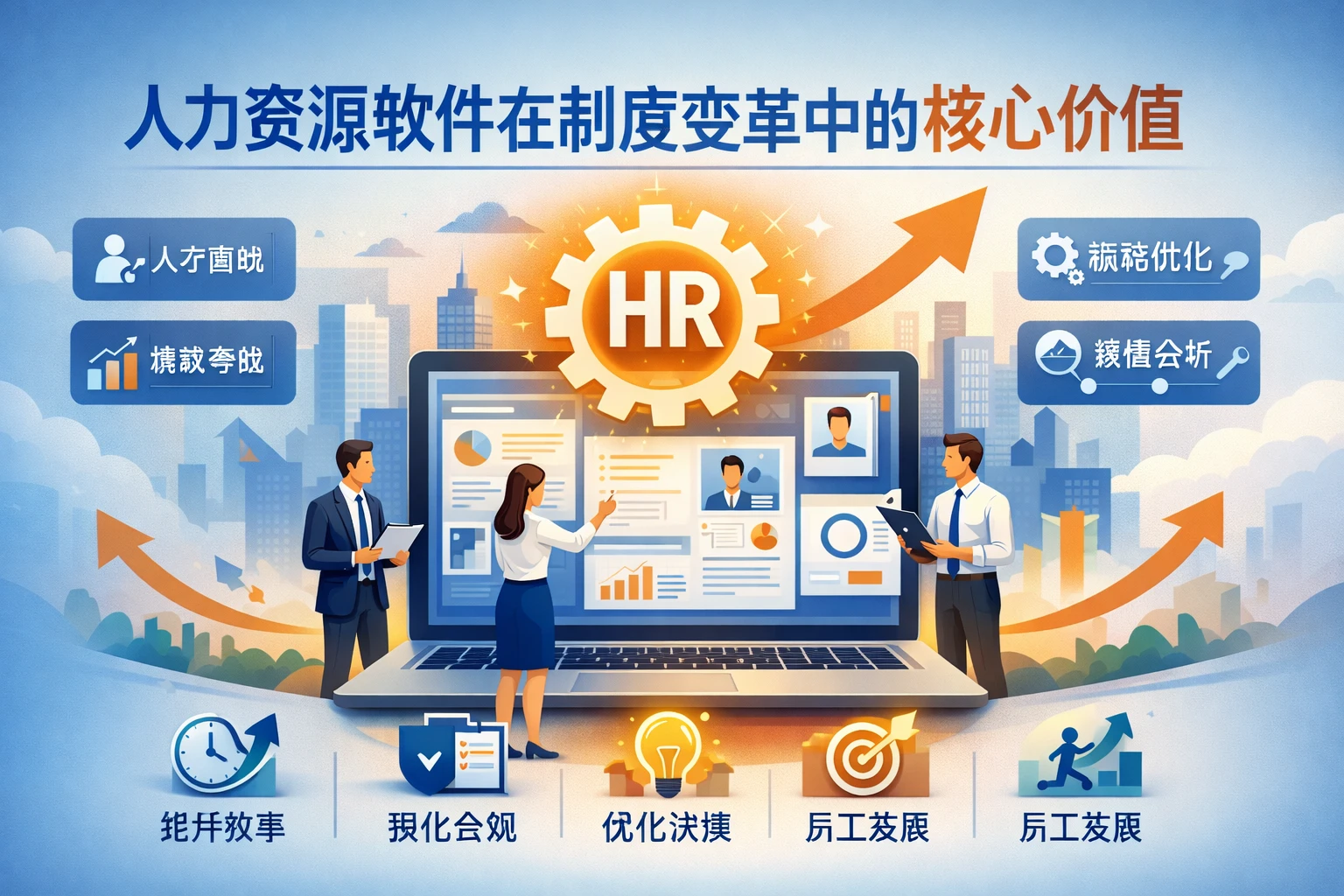 人力资源软件在制度变革中的核心价值