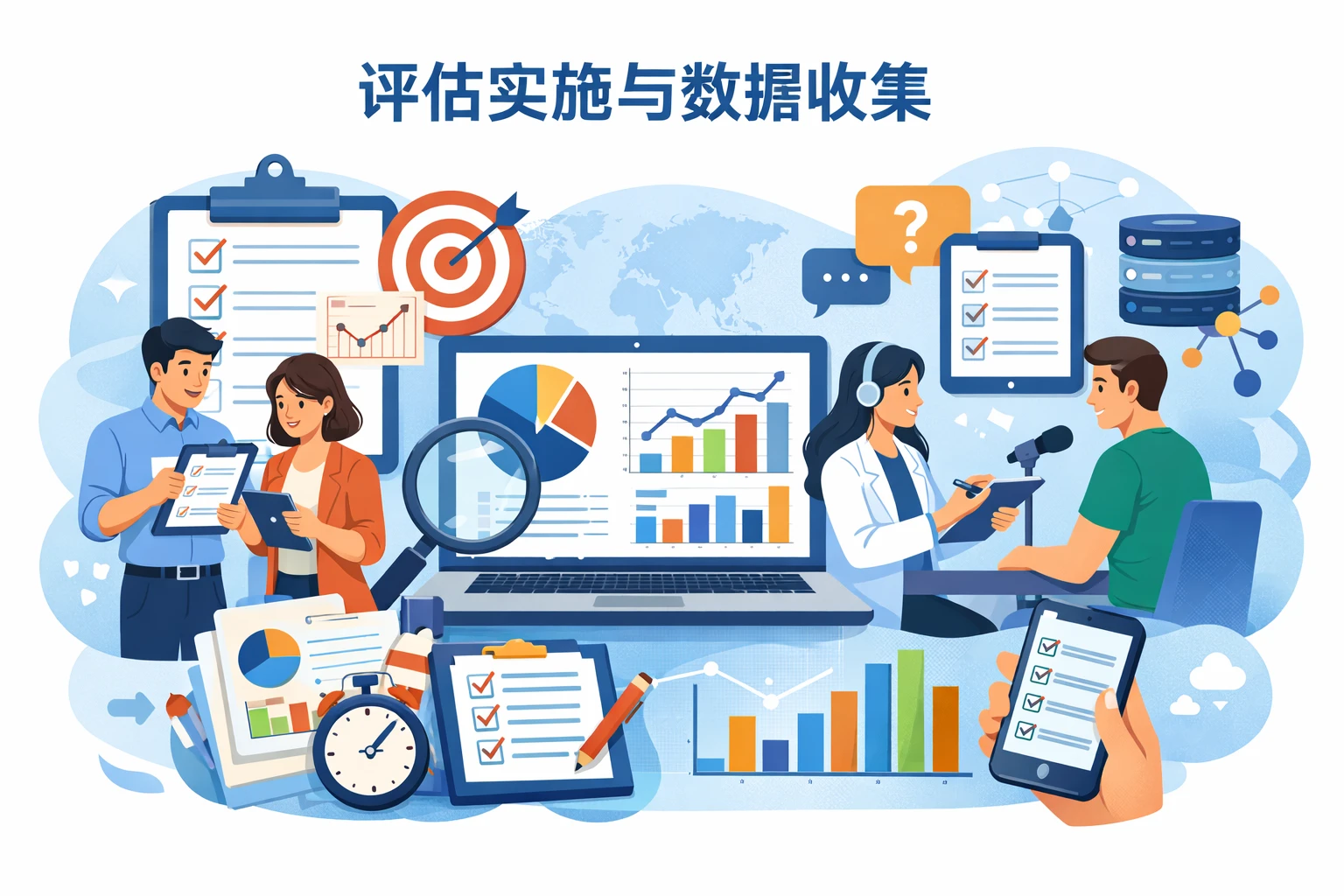 评估实施与数据收集