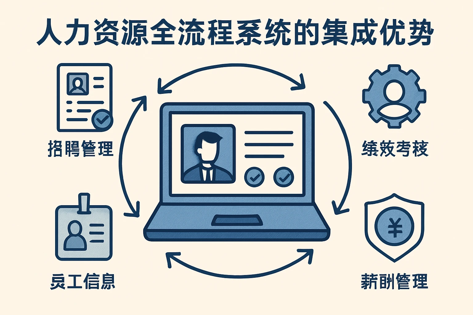 人力资源全流程系统的集成优势
