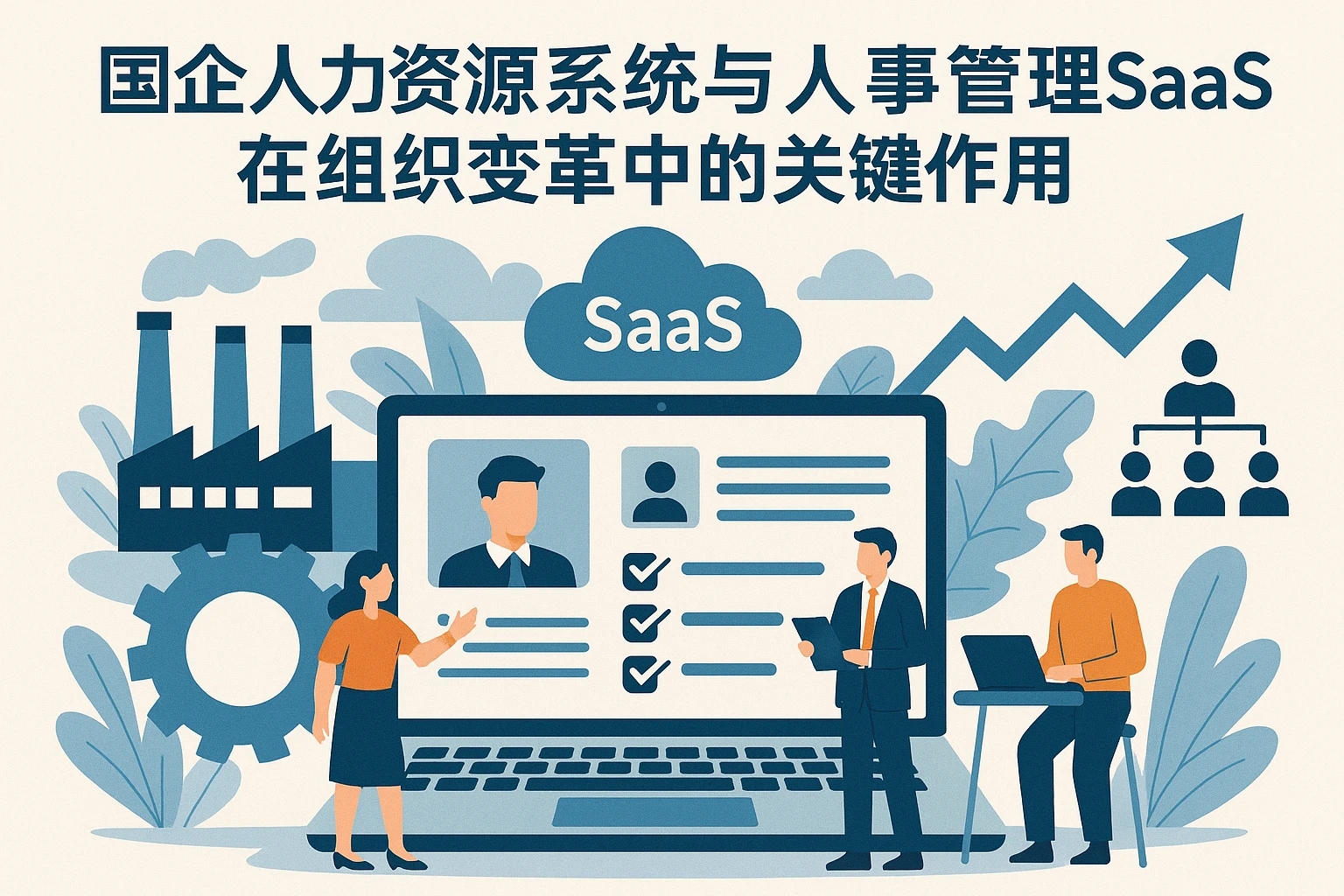 国企人力资源系统与人事管理SaaS在组织变革中的关键作用