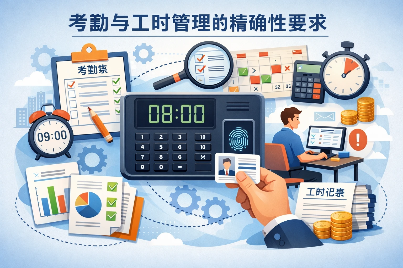 考勤与工时管理的精确性要求
