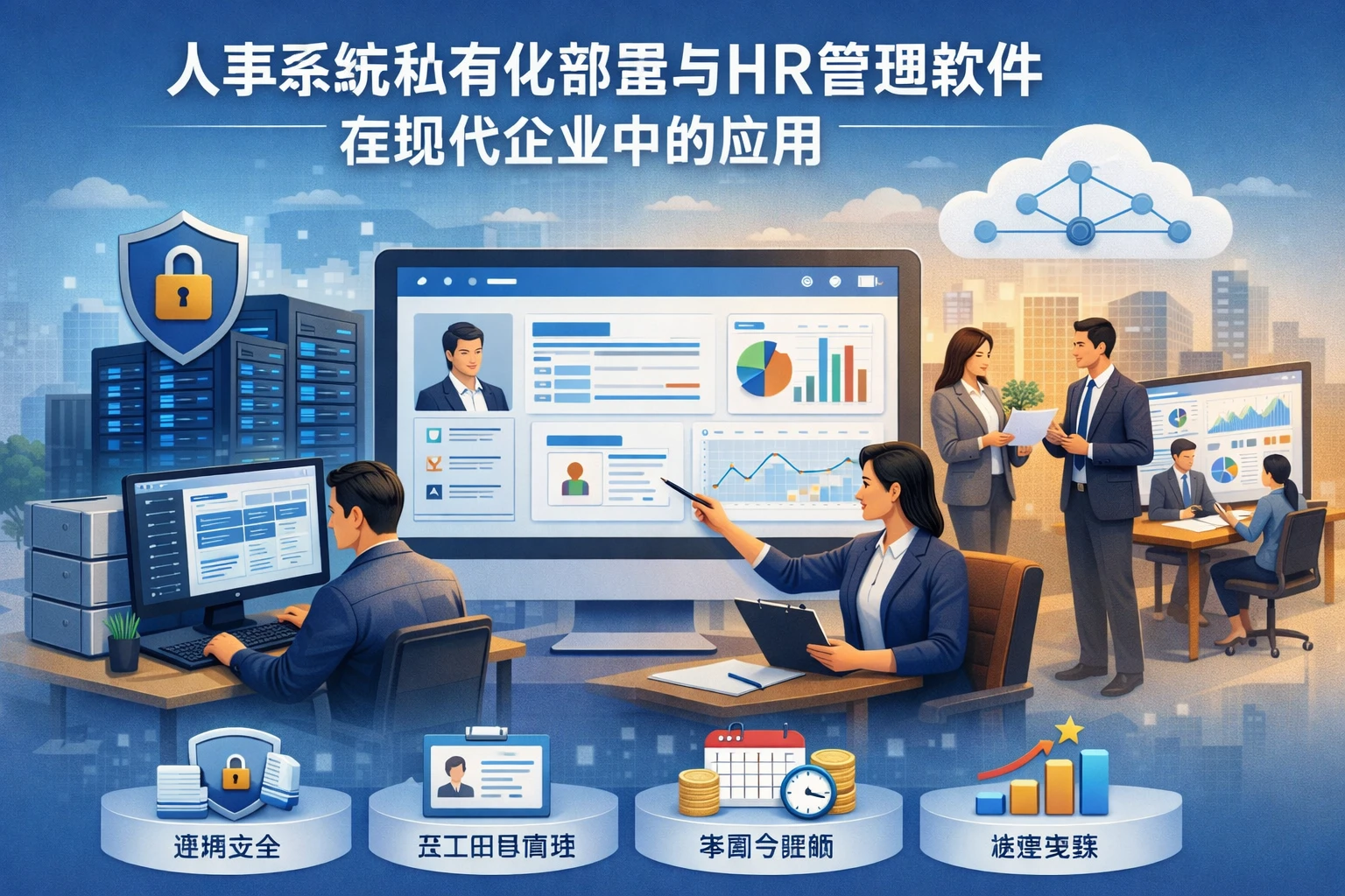人事系统私有化部署与HR管理软件在现代企业中的应用
