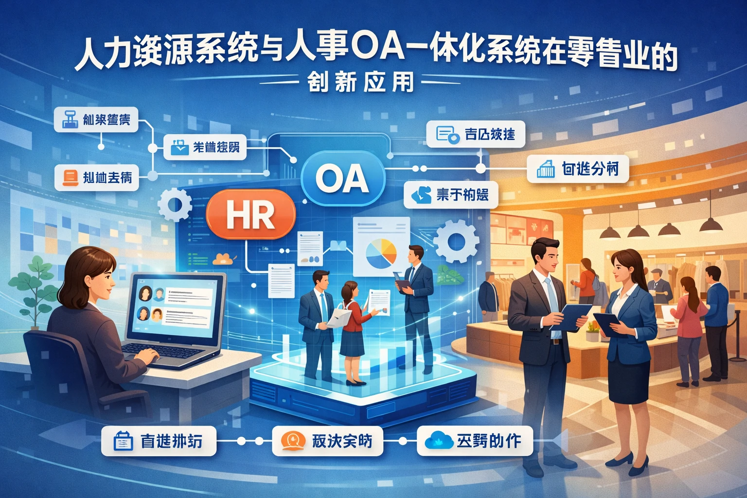 人力资源系统与人事OA一体化系统在零售业的创新应用