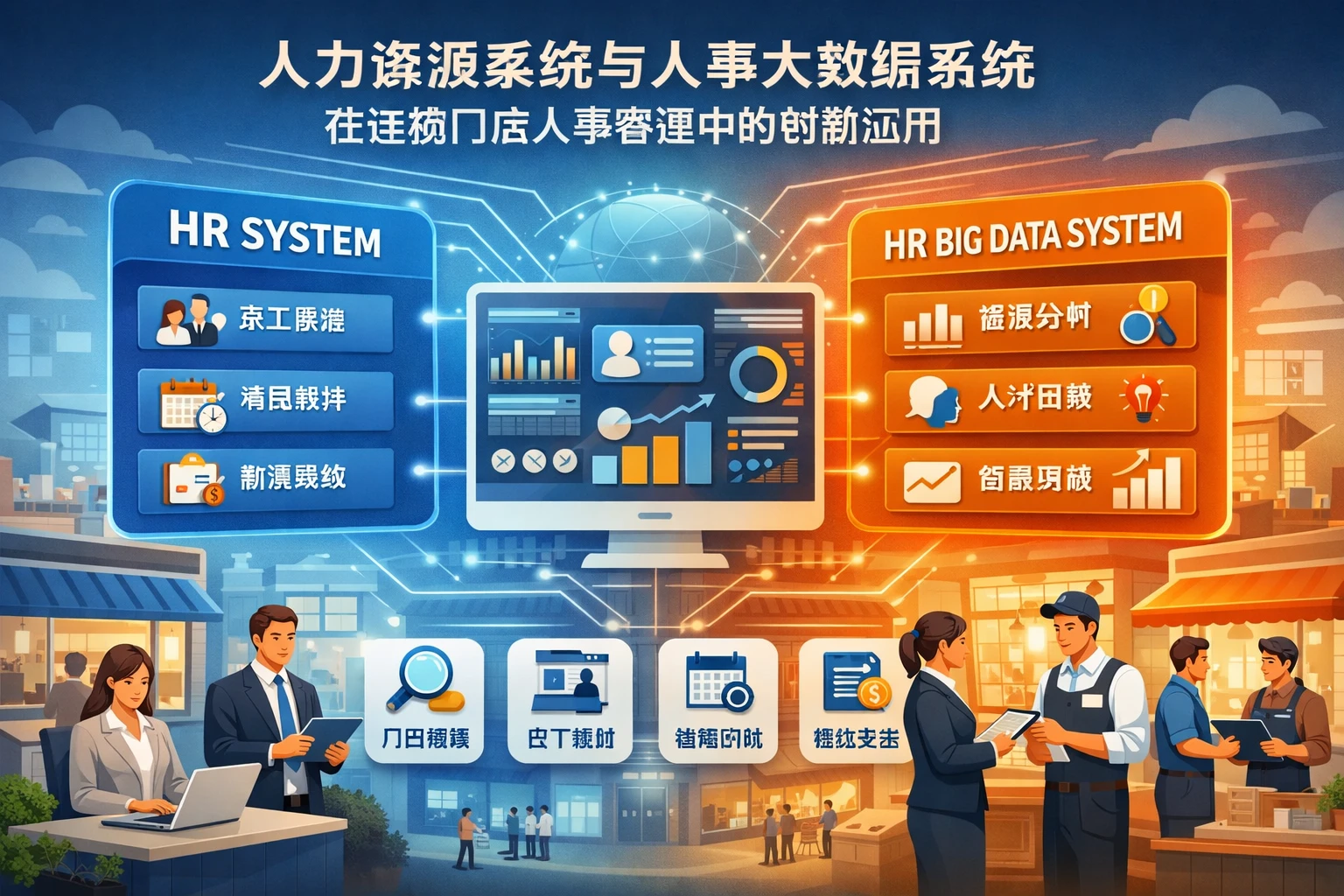 人力资源系统与人事大数据系统在连锁门店人事管理中的创新应用