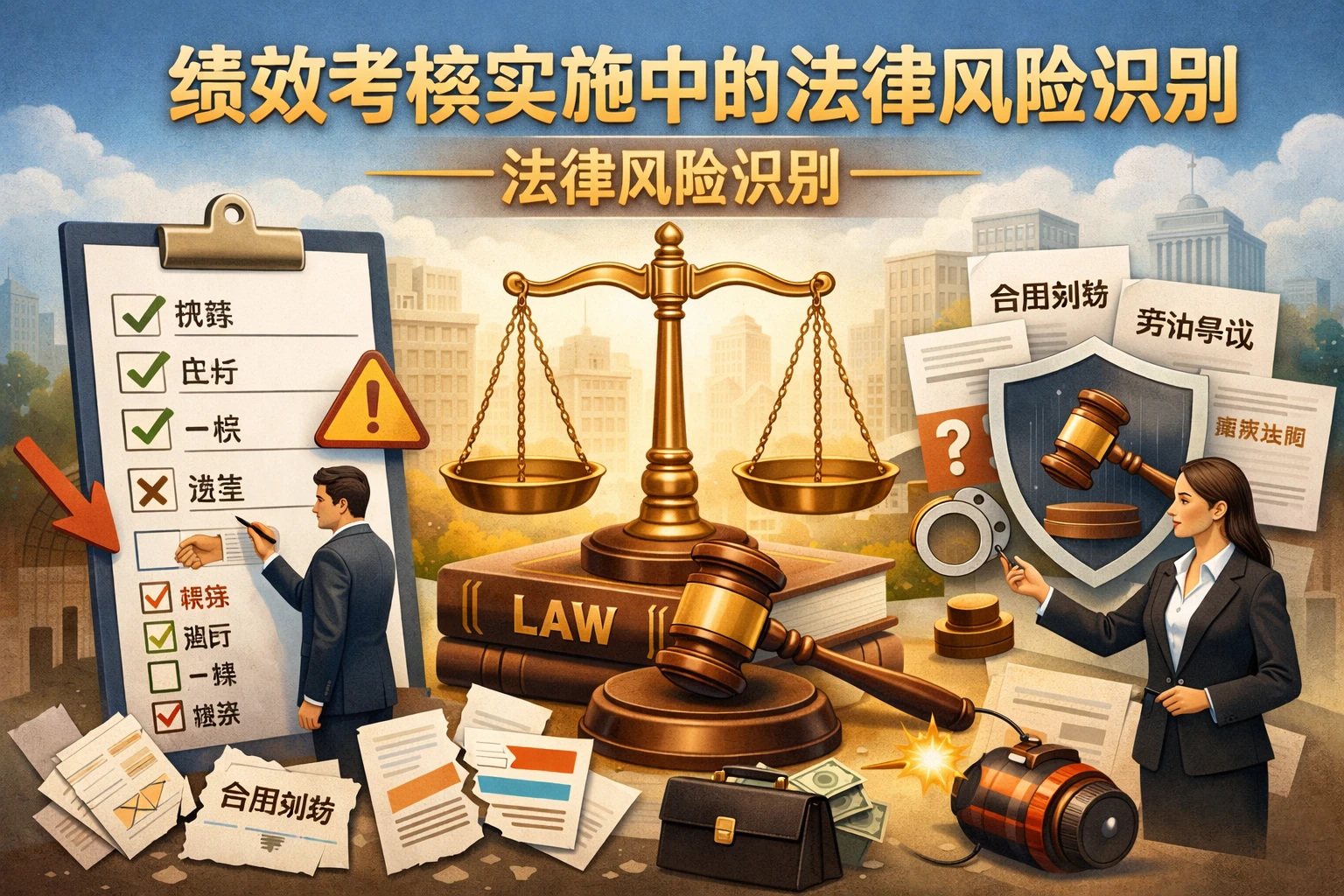 绩效考核实施中的法律风险识别