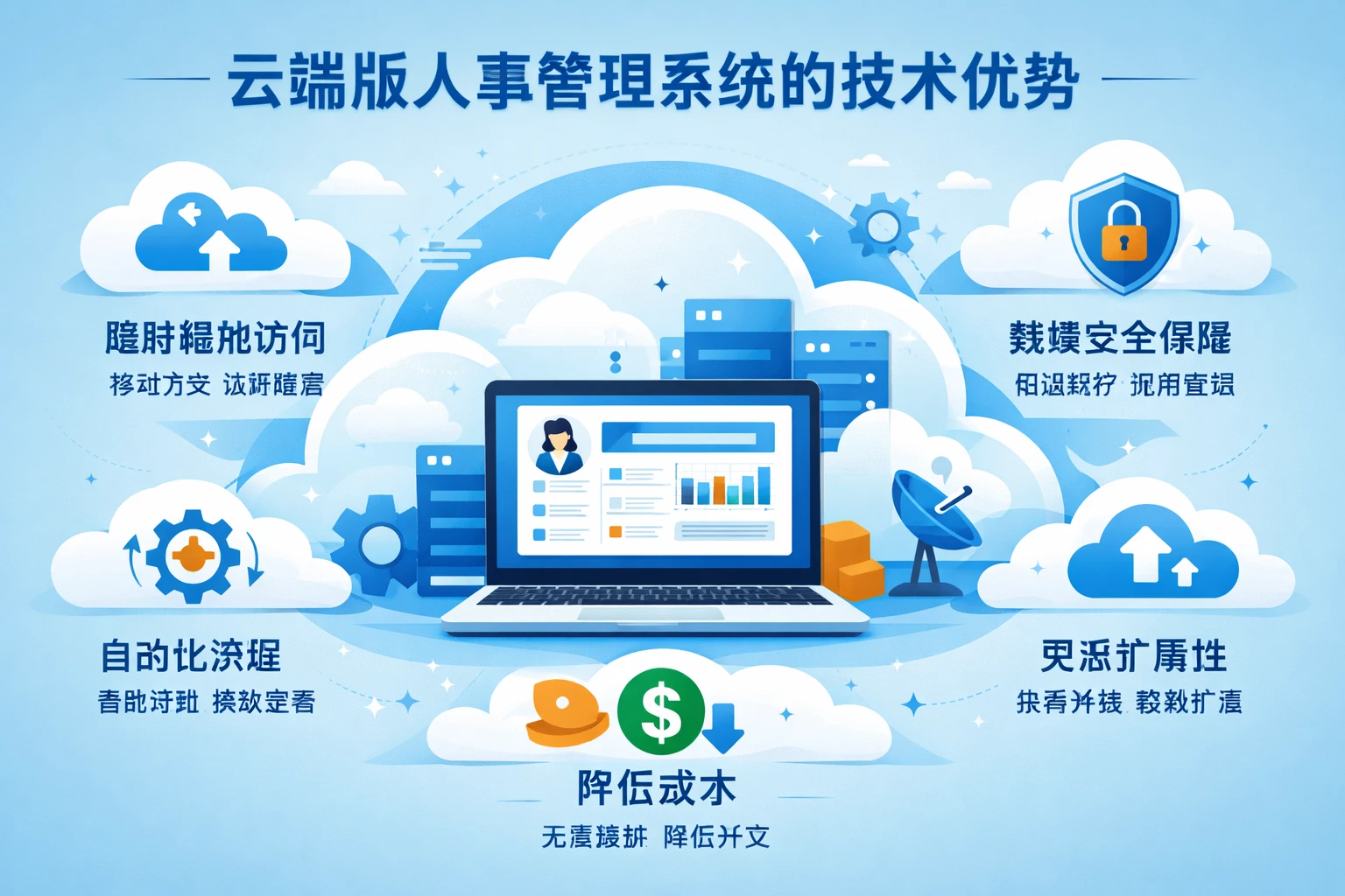 云端版人事管理系统的技术优势