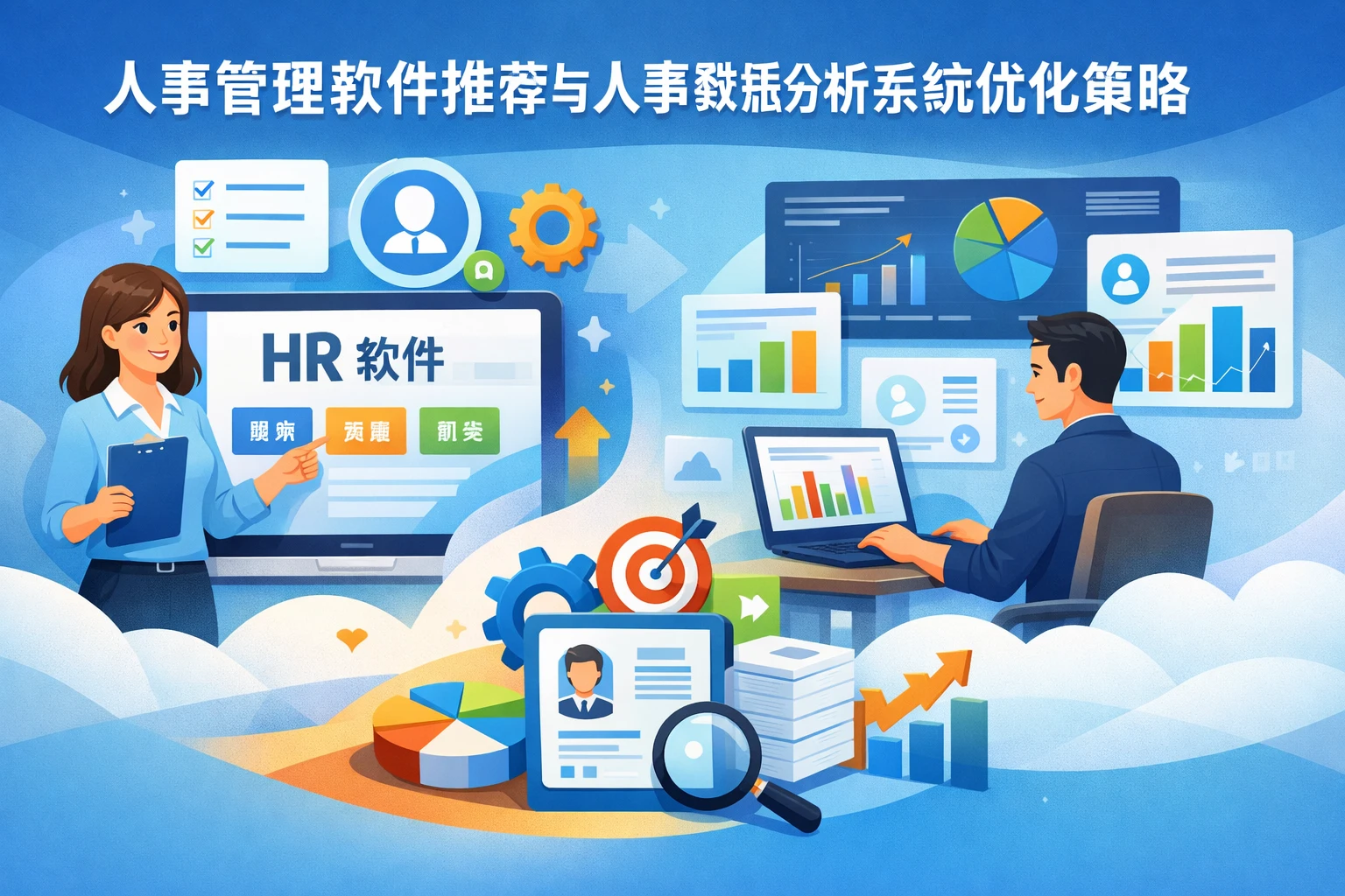 人事管理软件推荐与人事数据分析系统优化策略
