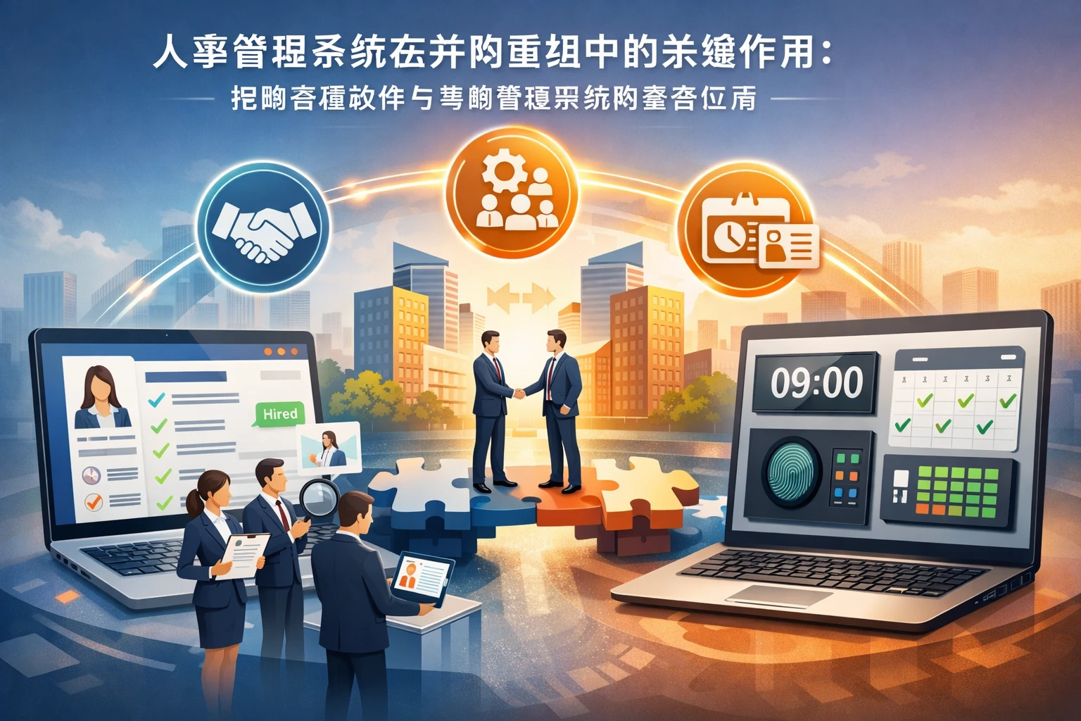 人事管理系统在并购重组中的关键作用：招聘管理软件与考勤管理系统的整合应用