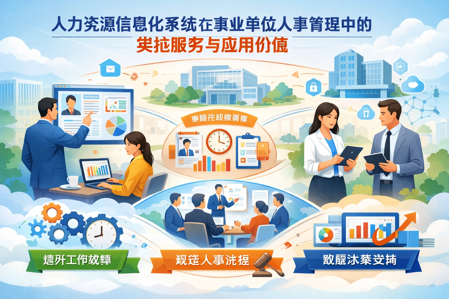 人力资源信息化系统在事业单位人事管理中的实施服务与应用价值