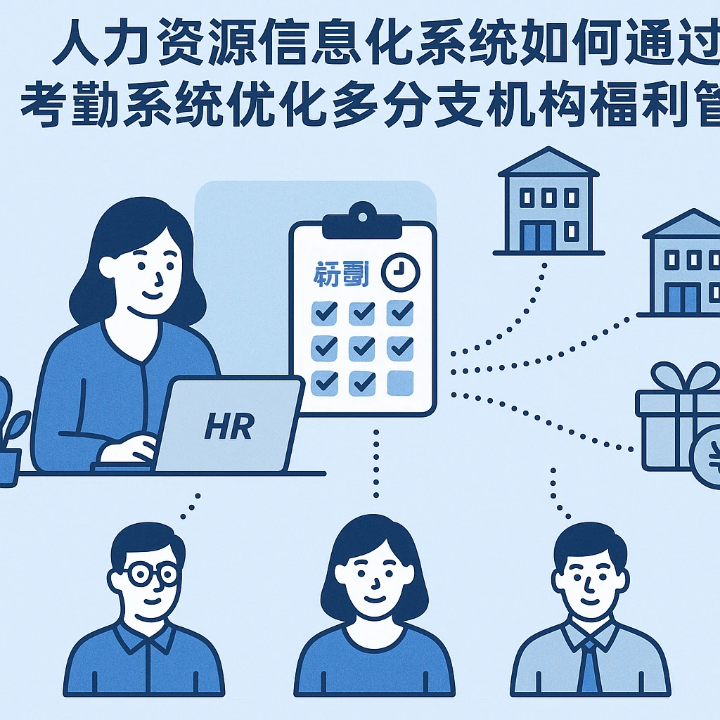 人力资源信息化系统如何通过考勤系统优化多分支机构福利管理