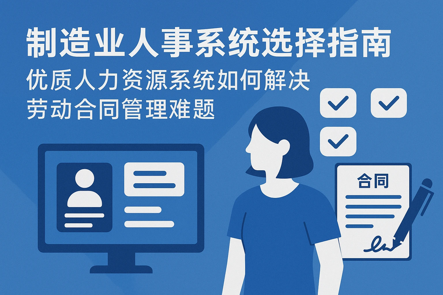制造业人事系统选择指南:优质人力资源系统如何解决劳动合同管理难题