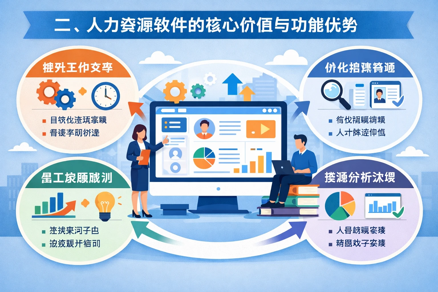 二、人力资源软件的核心价值与功能优势