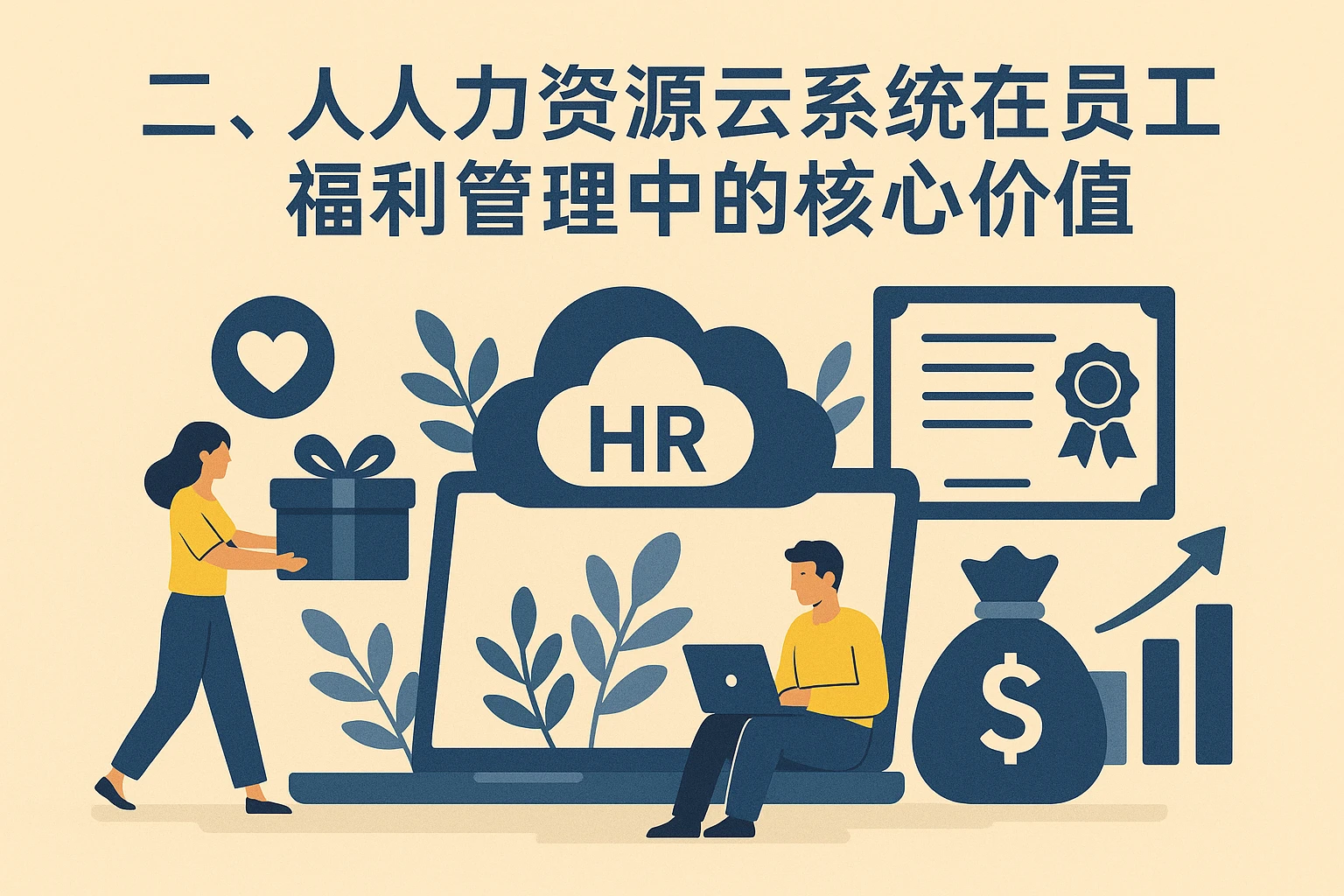 二、人力资源云系统在员工福利管理中的核心价值