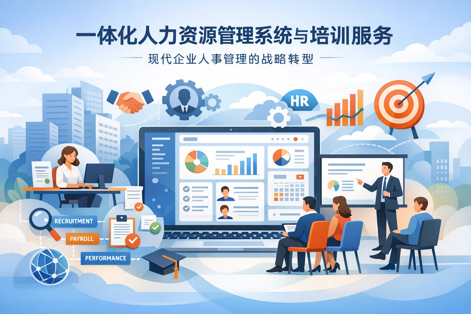 一体化人力资源管理系统与培训服务：现代企业人事管理的战略转型