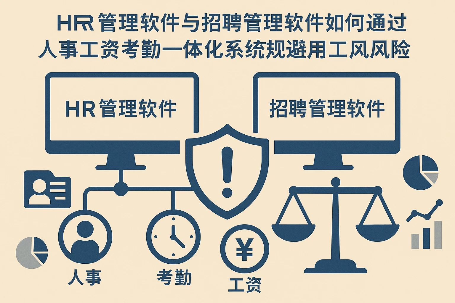 HR管理软件与招聘管理软件如何通过人事工资考勤一体化系统规避用工风险