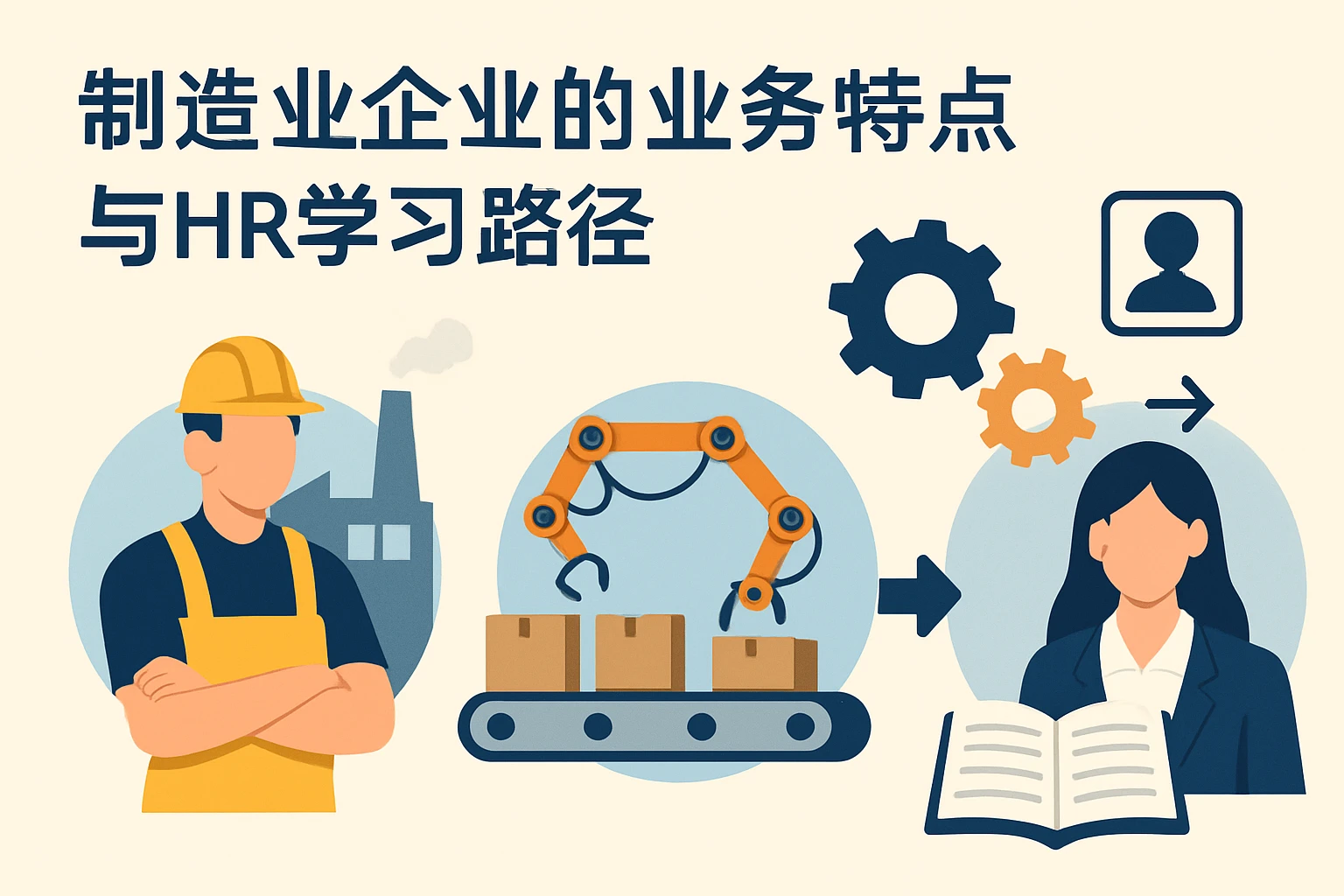 二、制造业企业的业务特点与HR学习路径