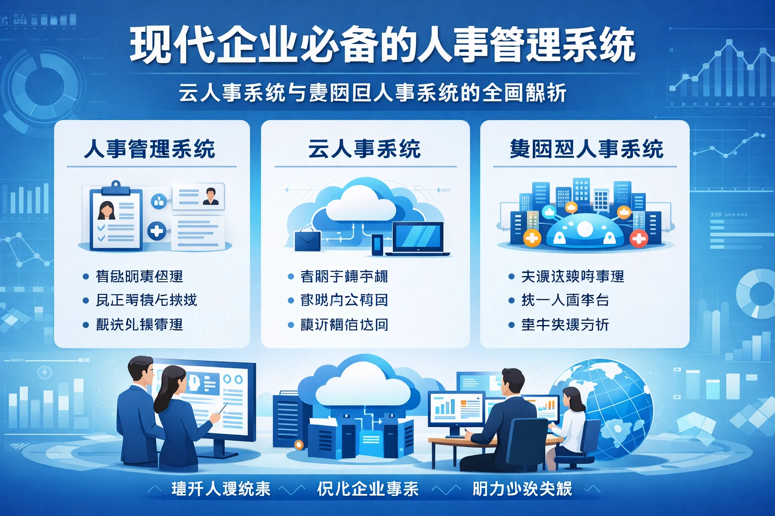 现代企业必备的人事管理系统、云人事系统与集团型人事系统的全面解析