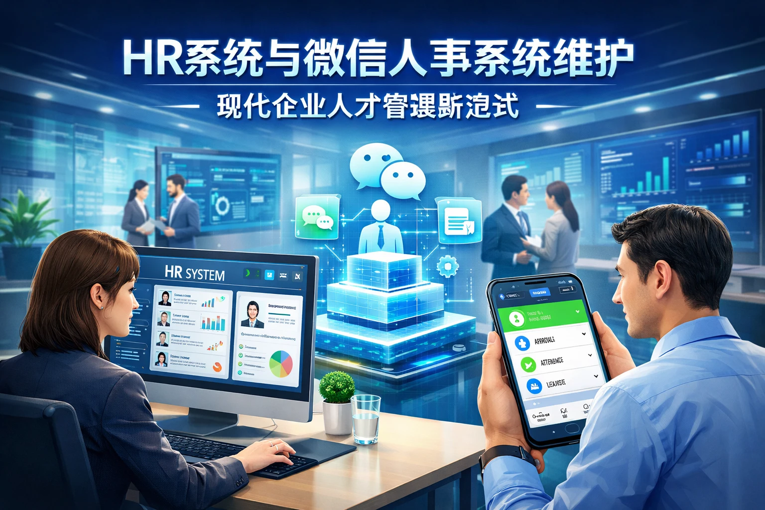HR系统与微信人事系统维护：现代企业人才管理新范式