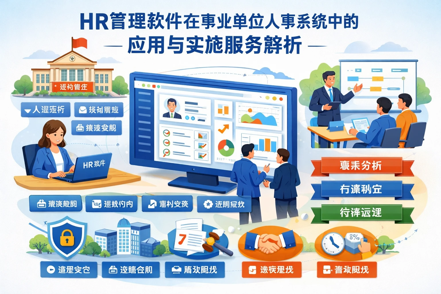 HR管理软件在事业单位人事系统中的应用与实施服务解析