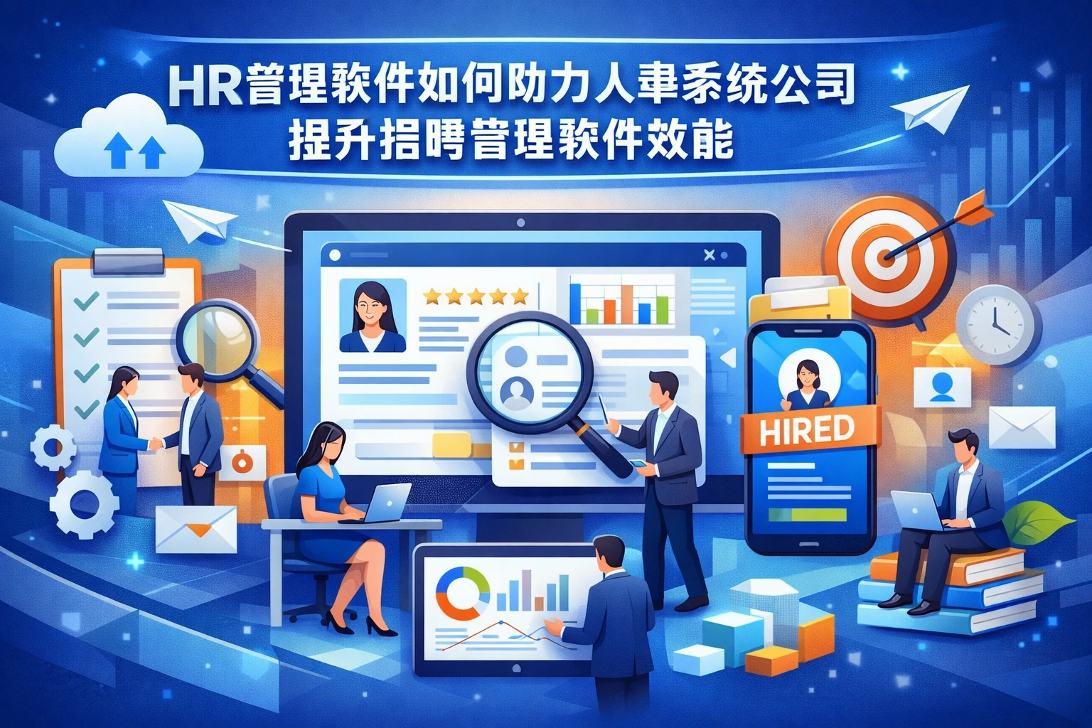 HR管理软件如何助力人事系统公司提升招聘管理软件效能