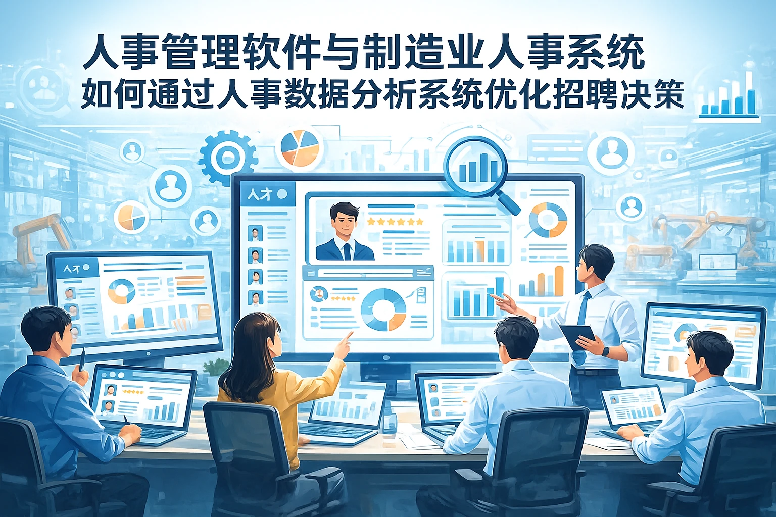 人事管理软件与制造业人事系统如何通过人事数据分析系统优化招聘决策
