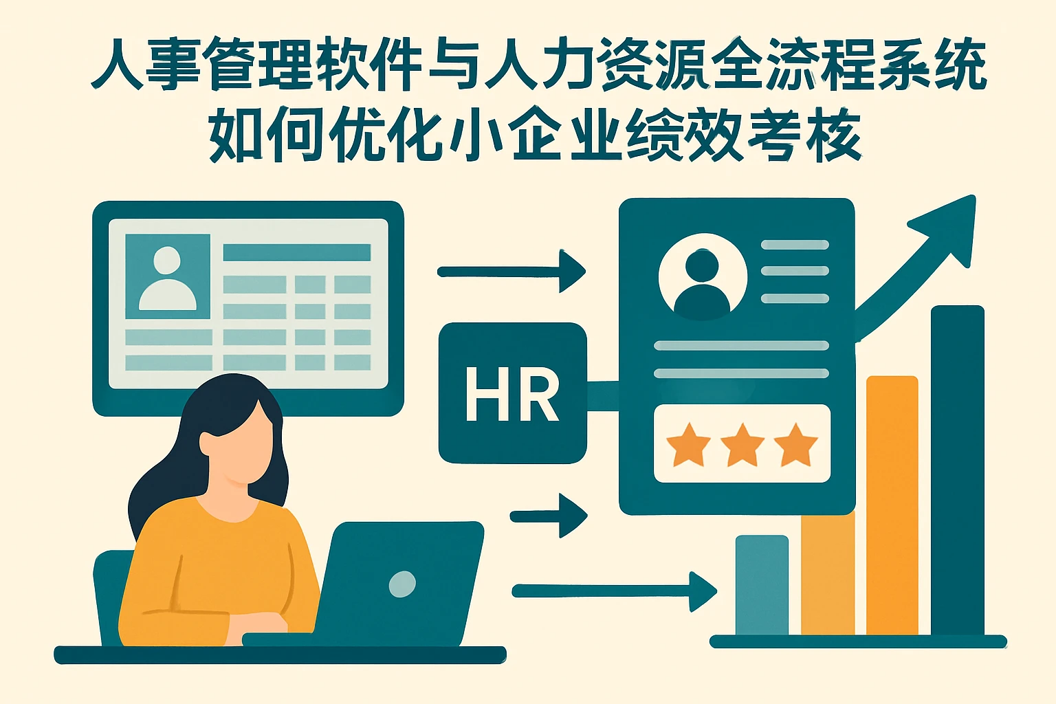 人事管理软件与人力资源全流程系统如何优化小企业绩效考核