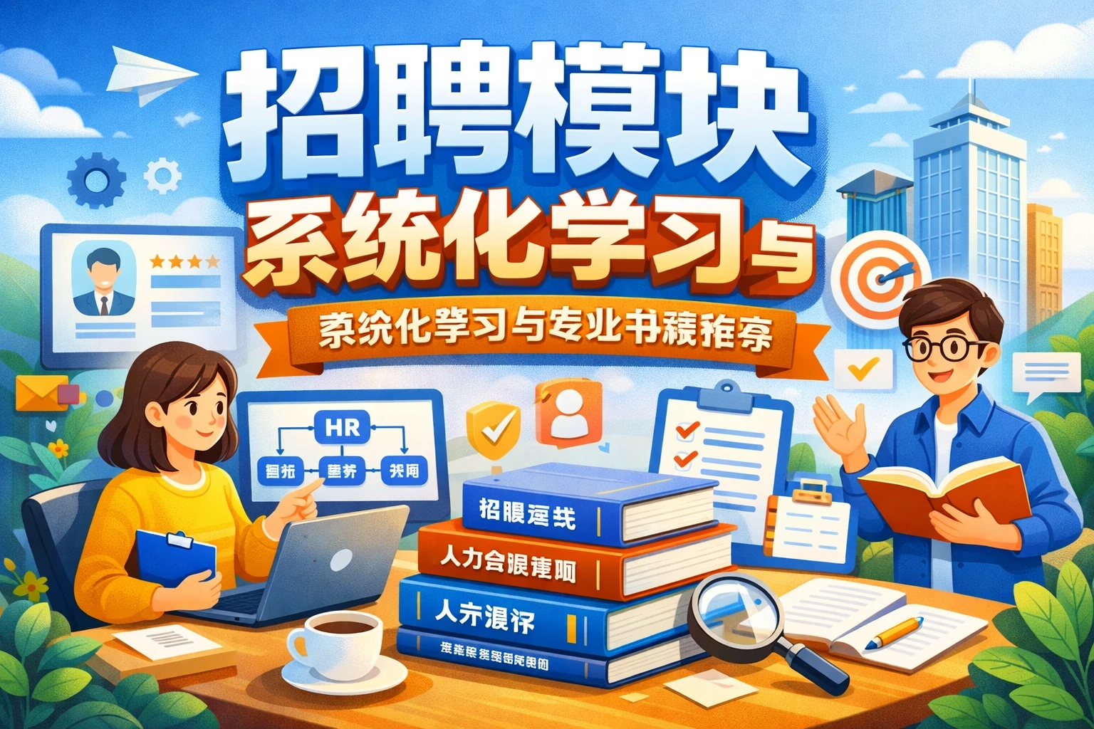 招聘模块系统化学习与专业书籍推荐
