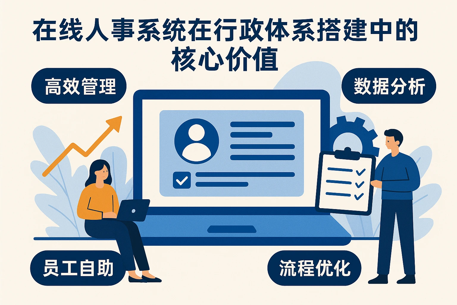 在线人事系统在行政体系搭建中的核心价值