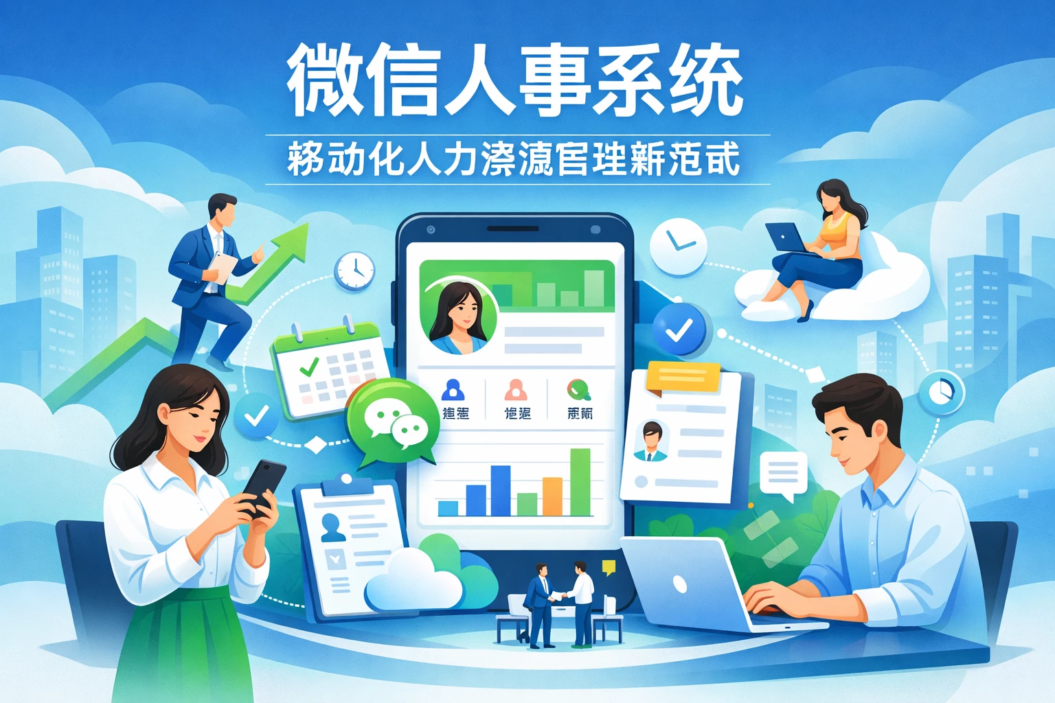 微信人事系统:移动化人力资源管理新范式