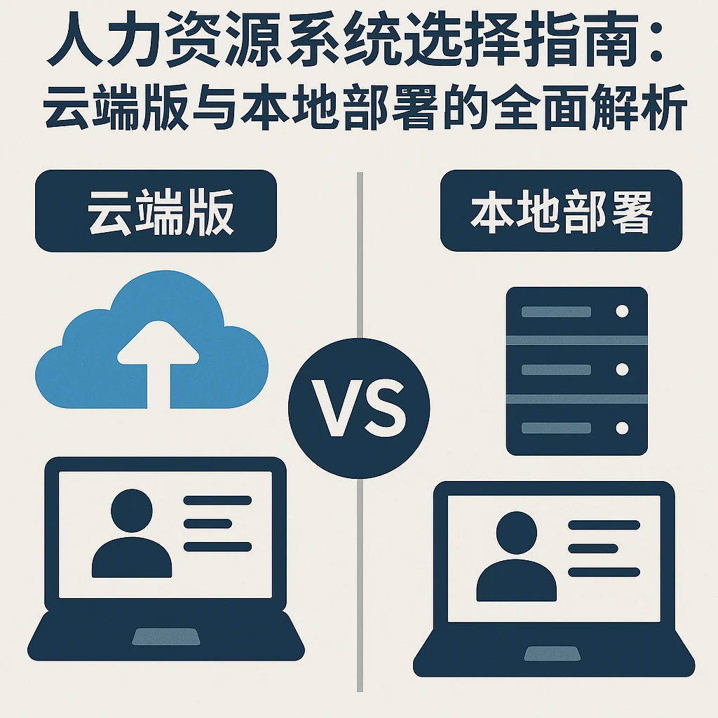 人力资源系统选择指南：云端版与本地部署的全面解析