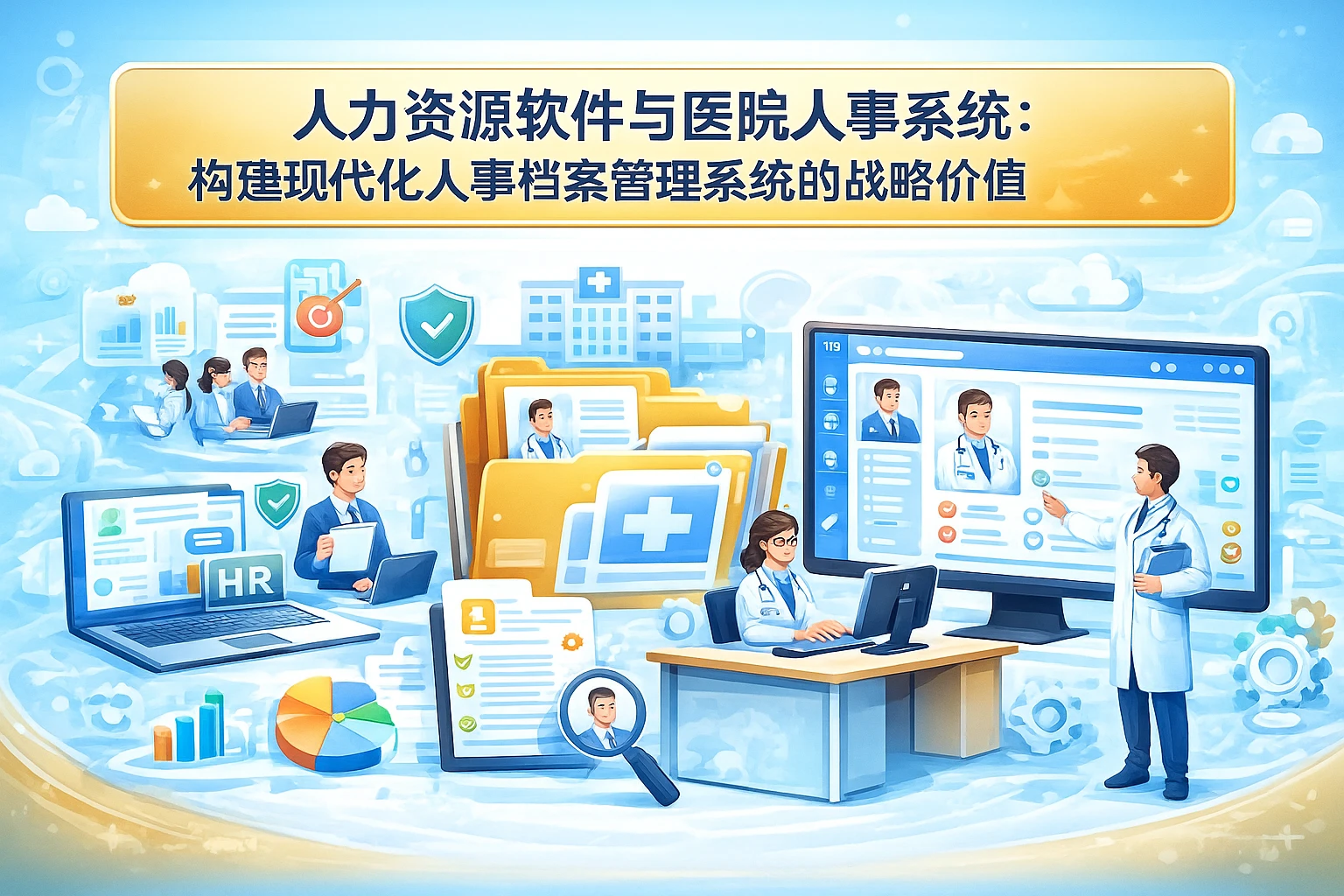人力资源软件与医院人事系统：构建现代化人事档案管理系统的战略价值