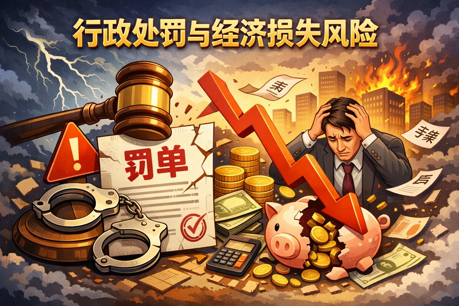 行政处罚与经济损失风险