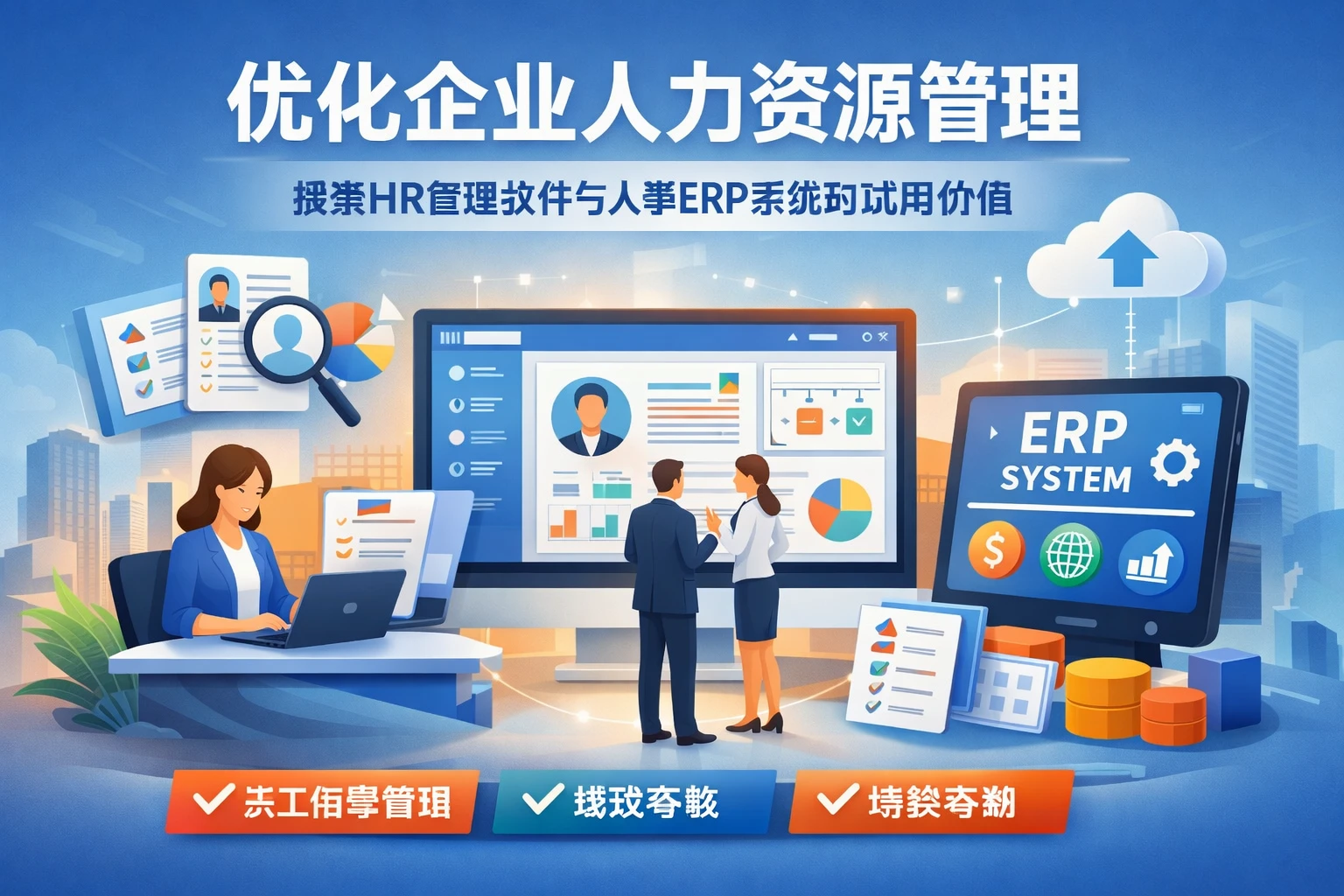 优化企业人力资源管理：探索HR管理软件与人事ERP系统的试用价值