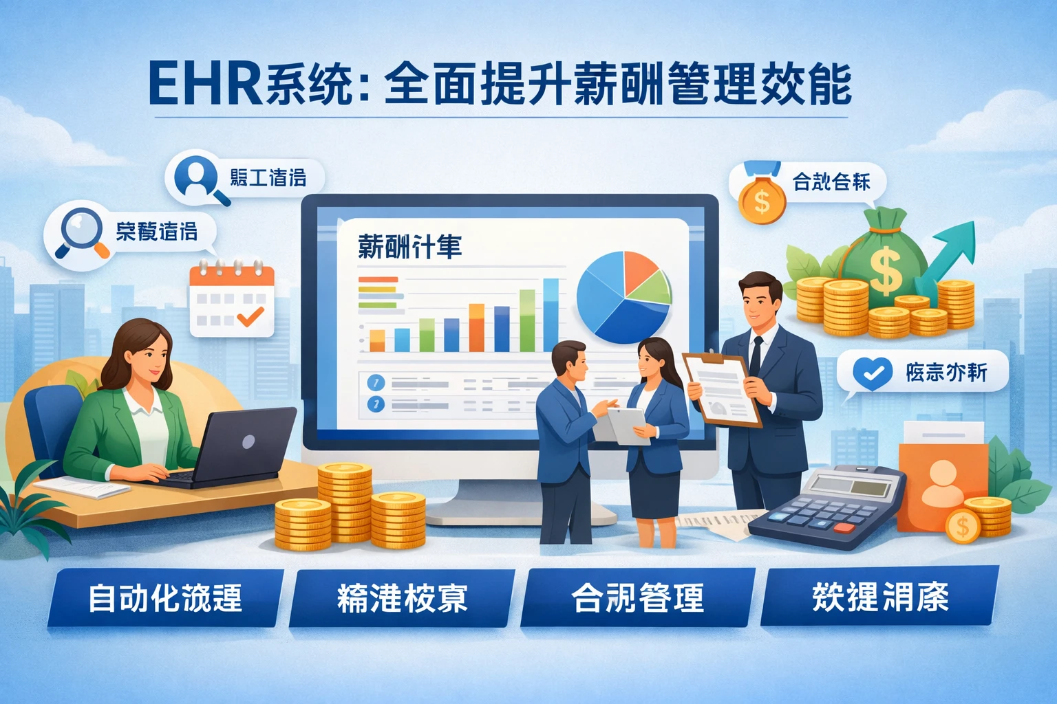 EHR系统：全面提升薪酬管理效能