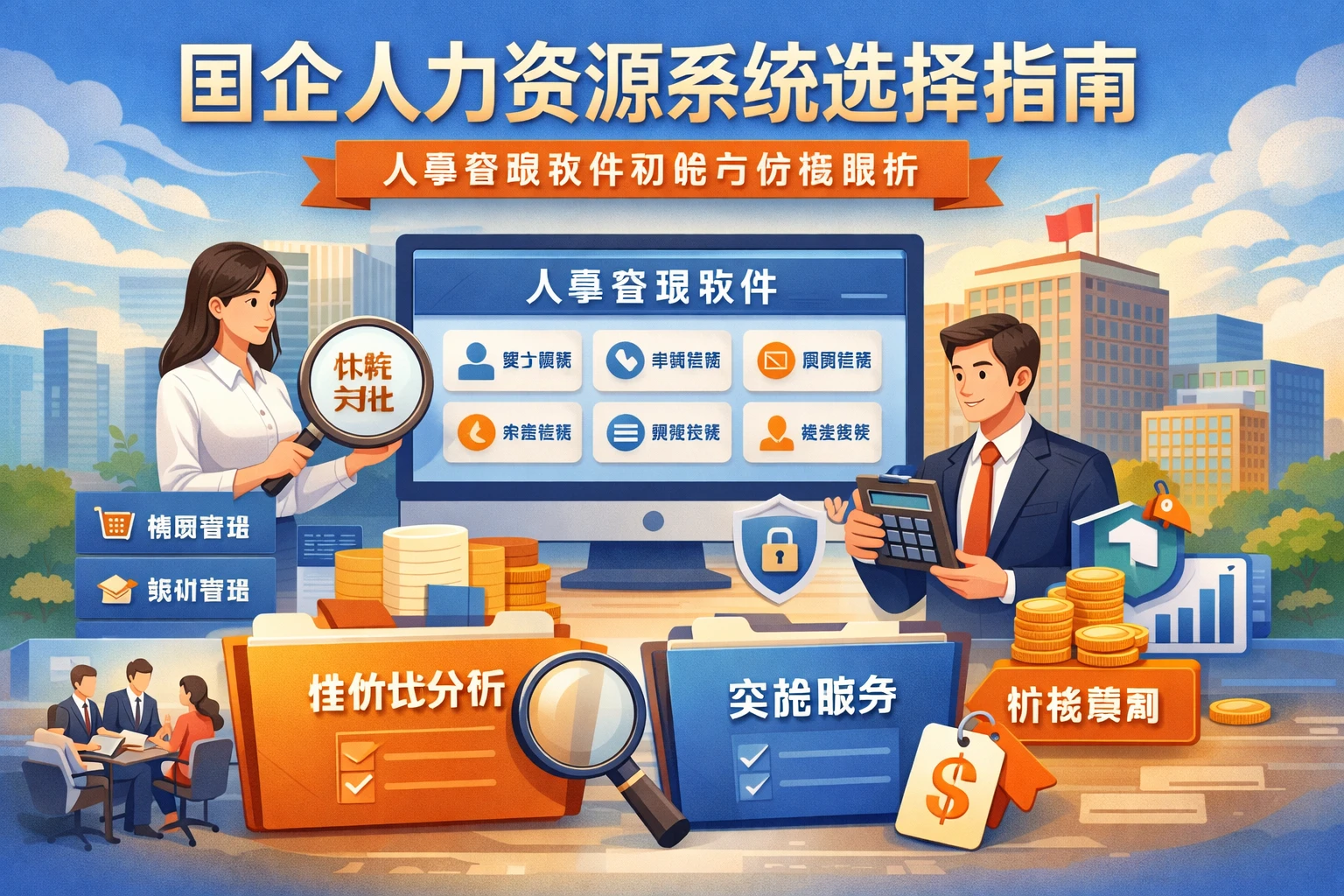 国企人力资源系统选择指南：人事管理软件功能与价格解析