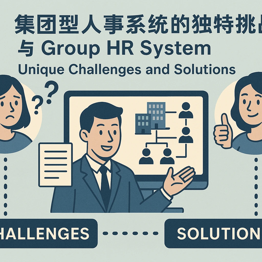 集团型人事系统的独特挑战与解决方案