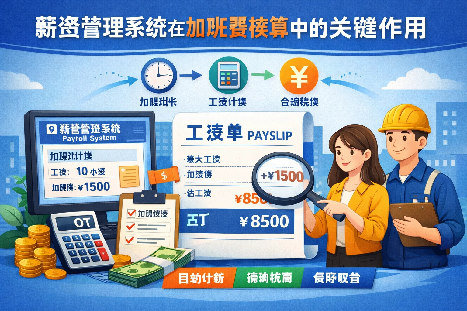 薪资管理系统在加班费核算中的关键作用