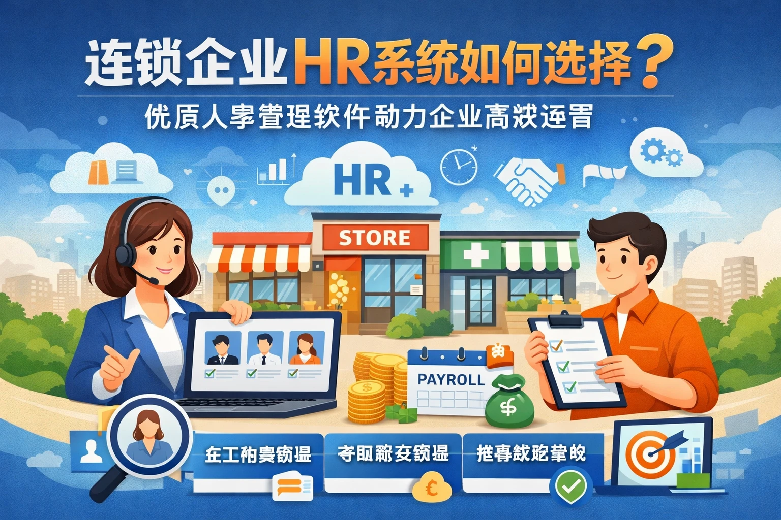 连锁企业HR系统如何选择？优质人事管理软件助力企业高效运营