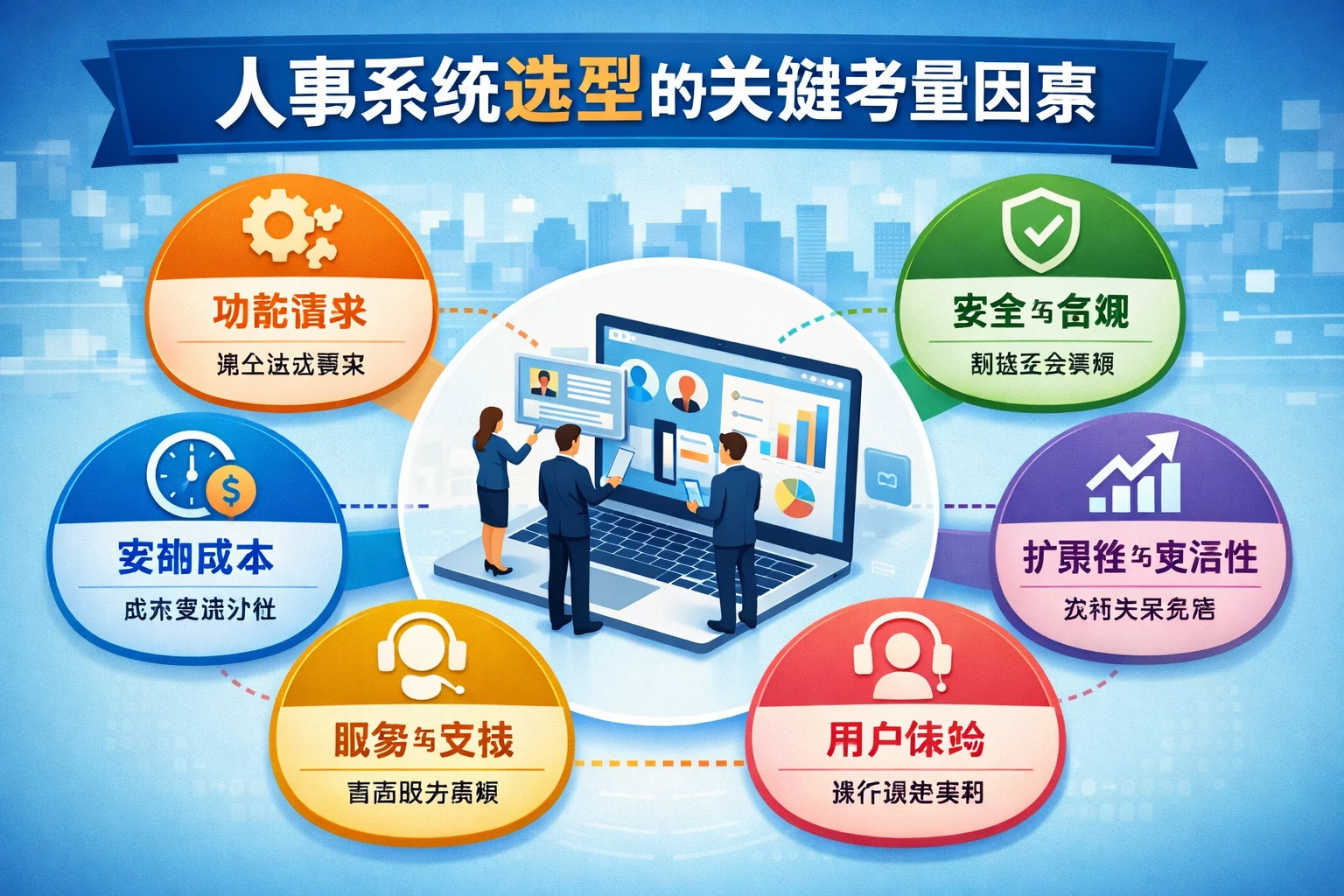 人事系统选型的关键考量因素