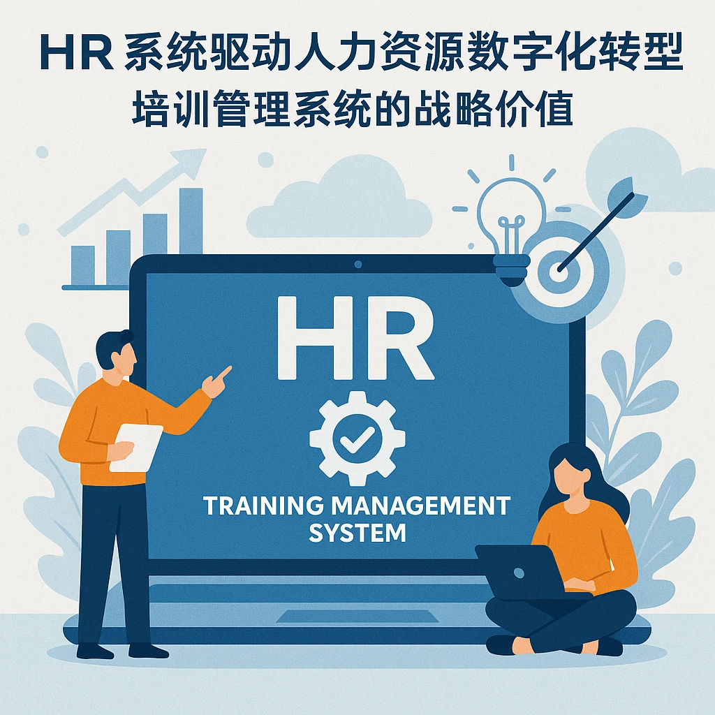 HR系统驱动人力资源数字化转型：培训管理系统的战略价值