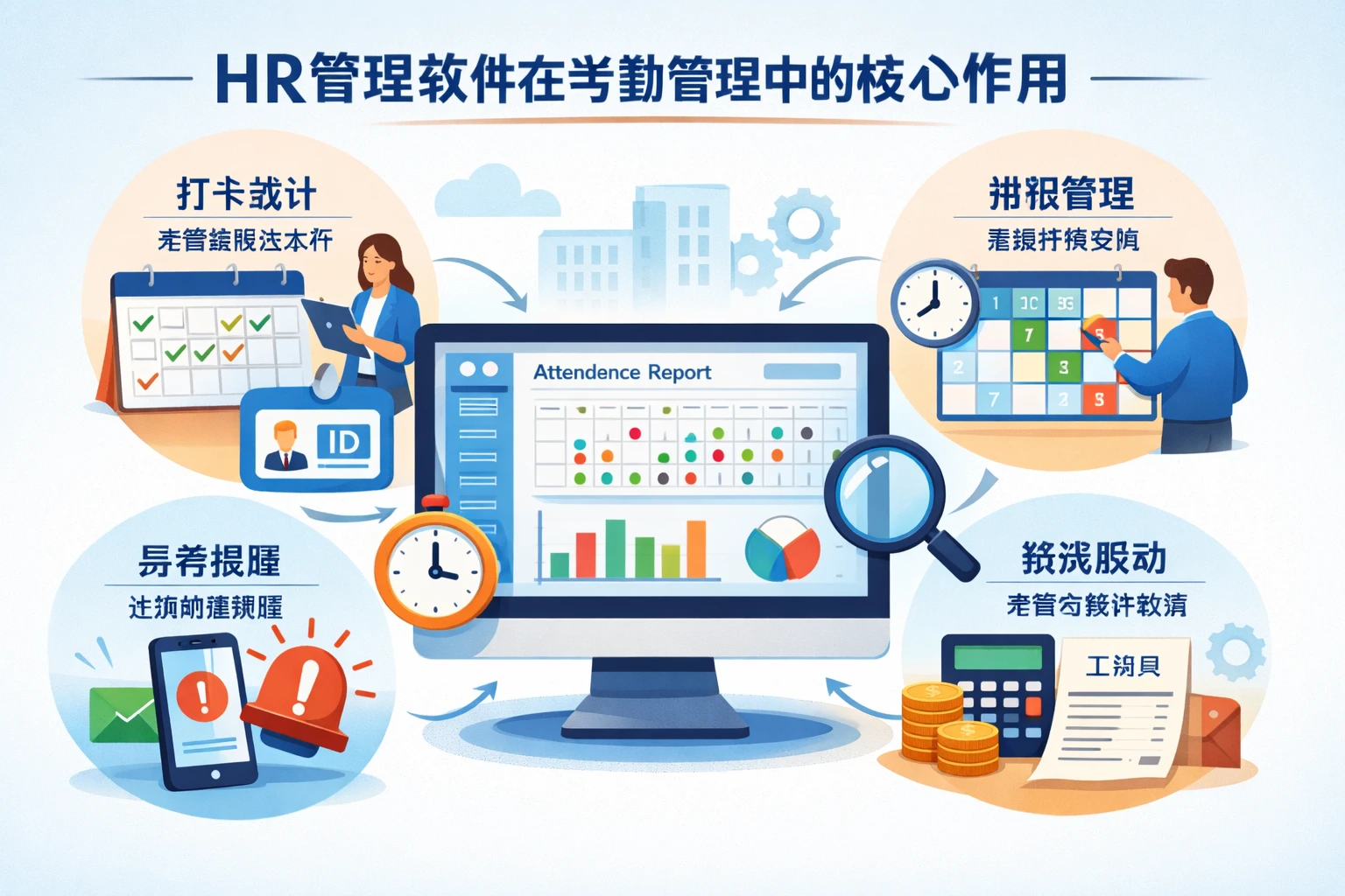 HR管理软件在考勤管理中的核心作用