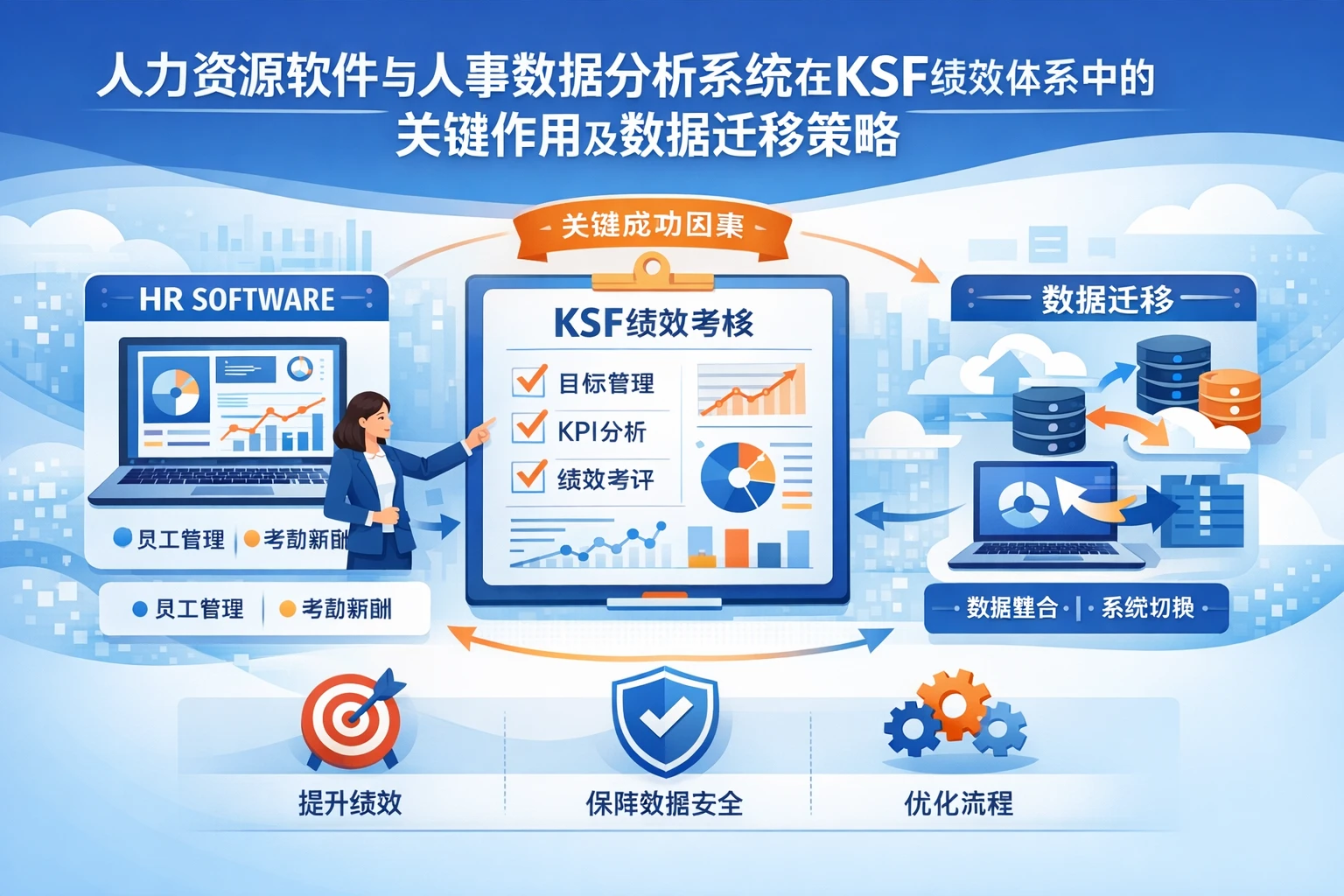 人力资源软件与人事数据分析系统在KSF绩效体系中的关键作用及数据迁移策略
