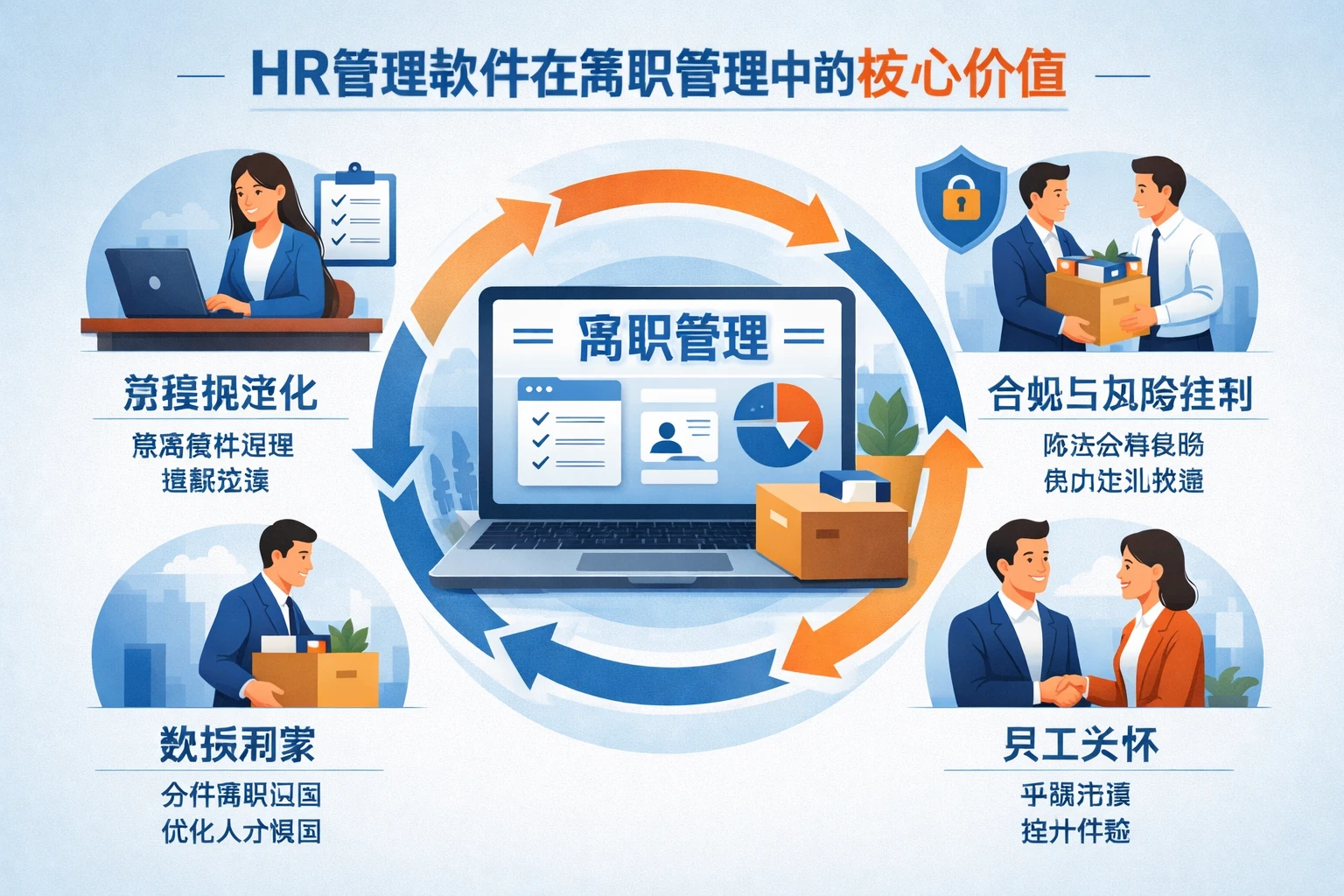 HR管理软件在离职管理中的核心价值