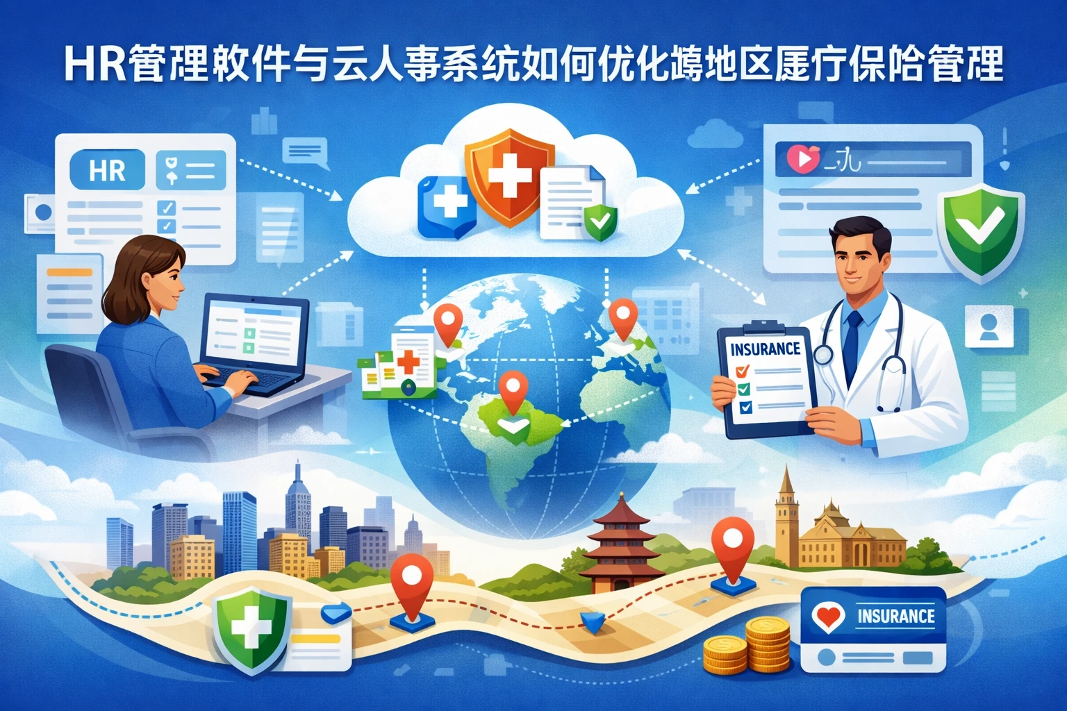 HR管理软件与云人事系统如何优化跨地区医疗保险管理